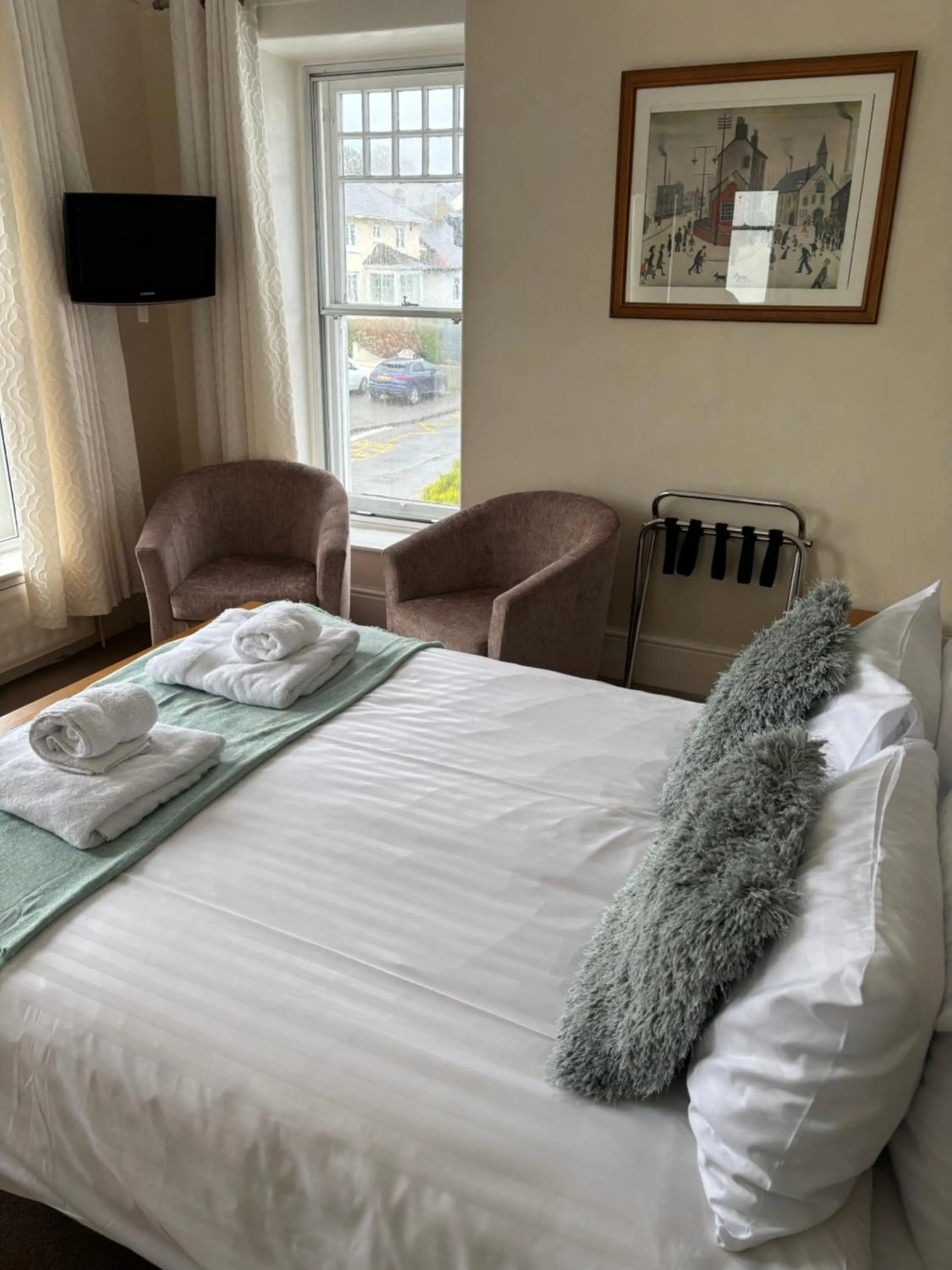Bed in Hazeldene Guest House