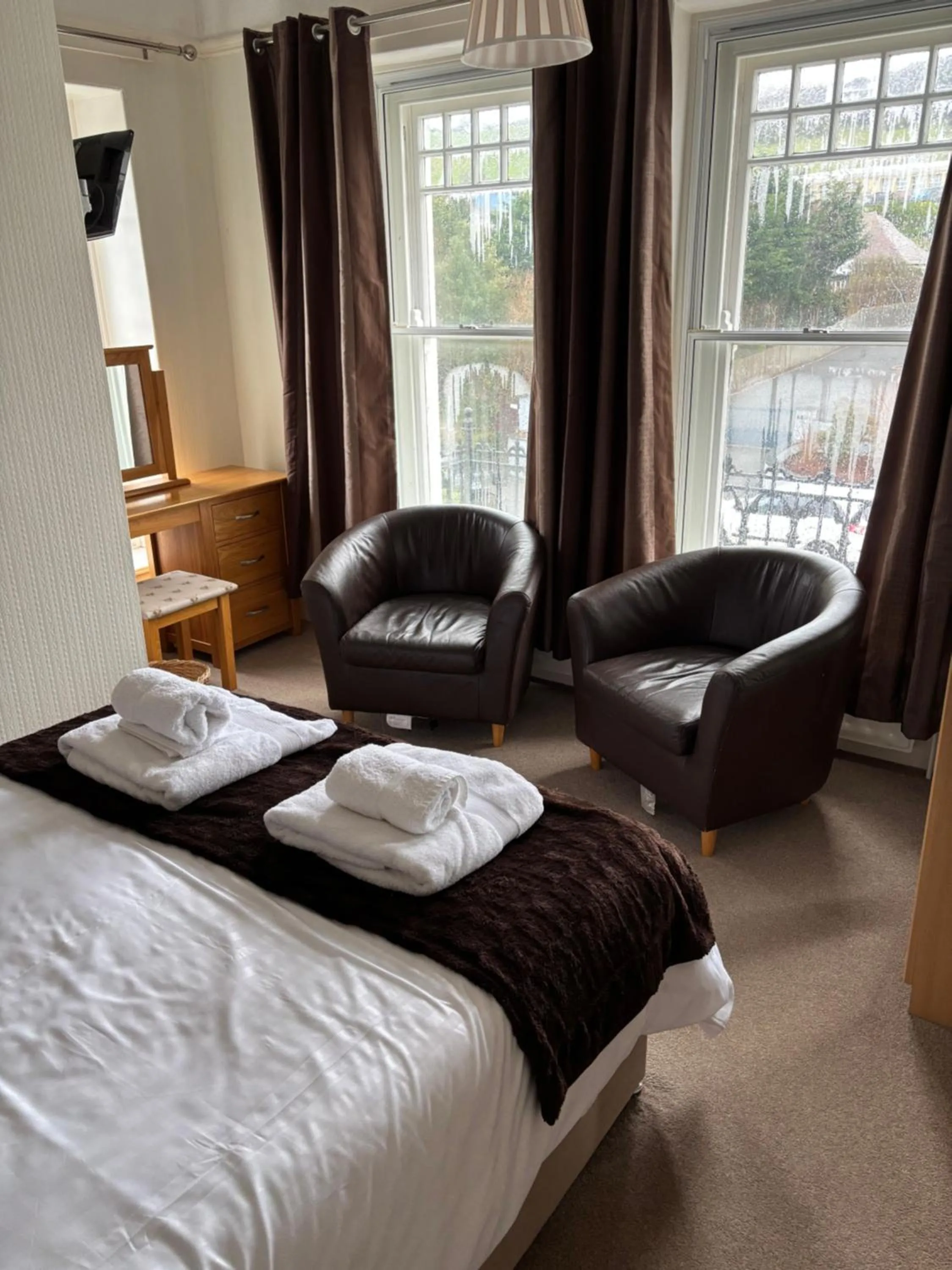 Bed in Hazeldene Guest House