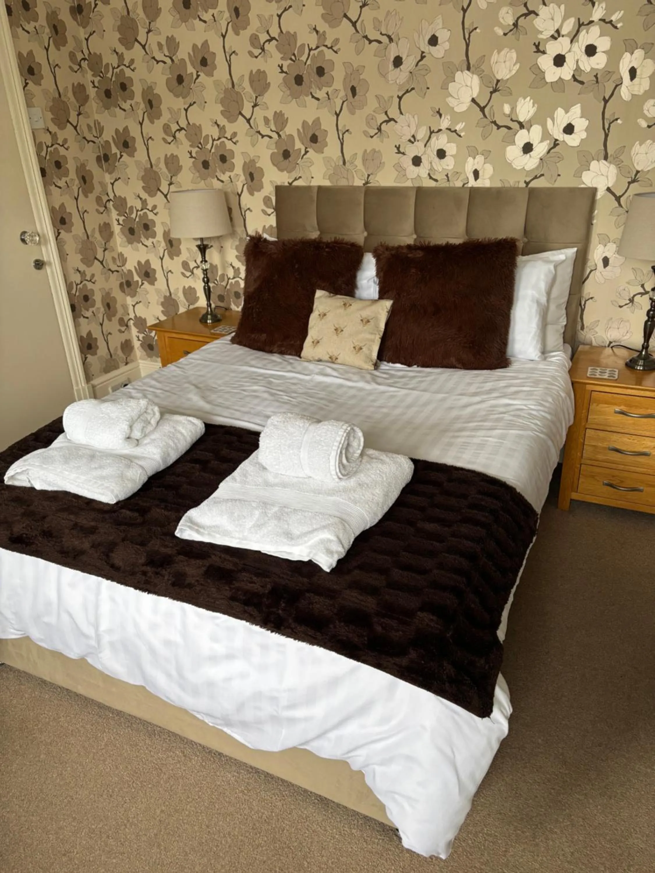 Bed in Hazeldene Guest House