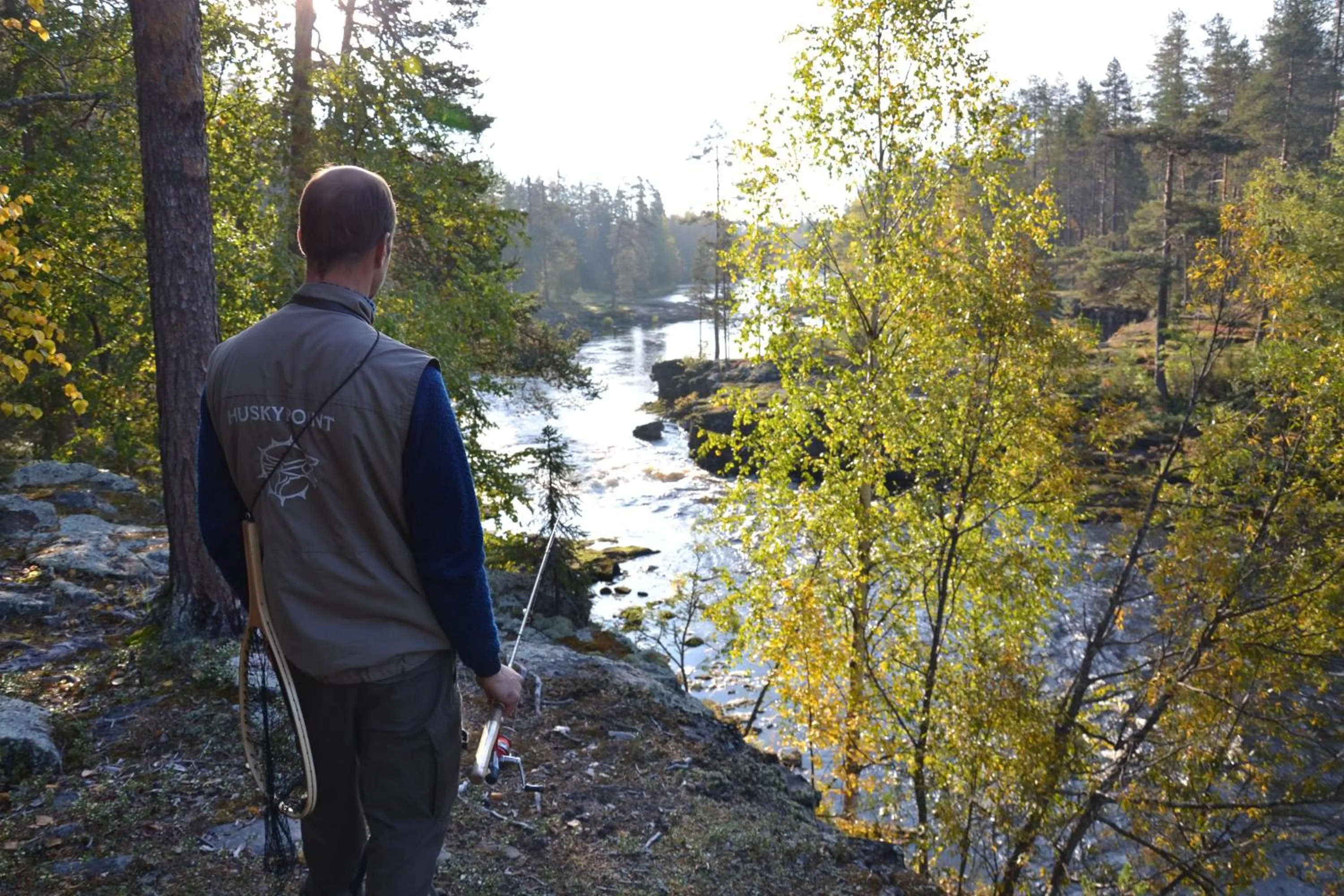 Fishing in Beana Laponia - Wilderness boutique hotel with safaris
