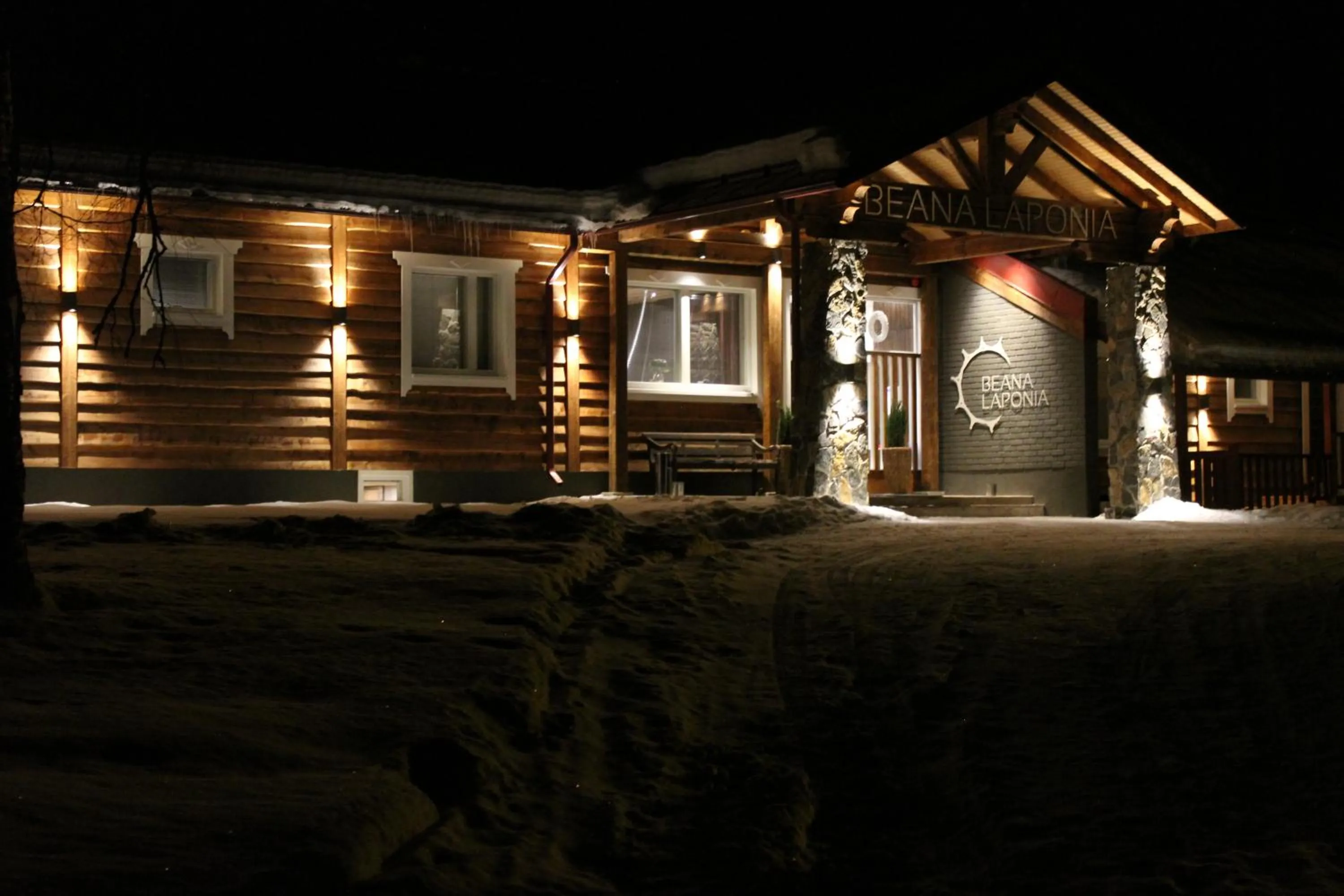 Property building in Beana Laponia - Wilderness boutique hotel with safaris