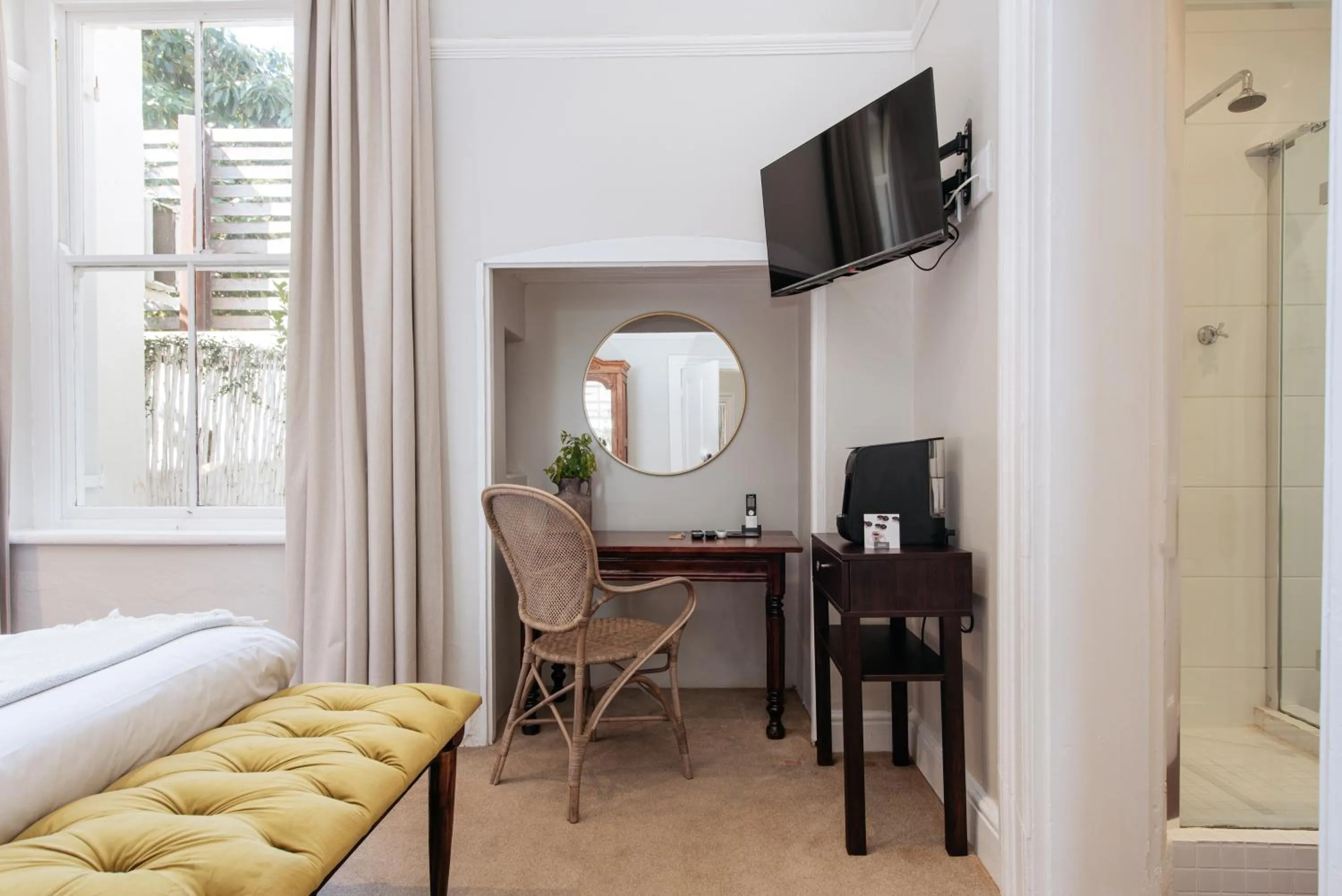 TV and multimedia in River Manor Boutique Hotel by The Living Journey Collection