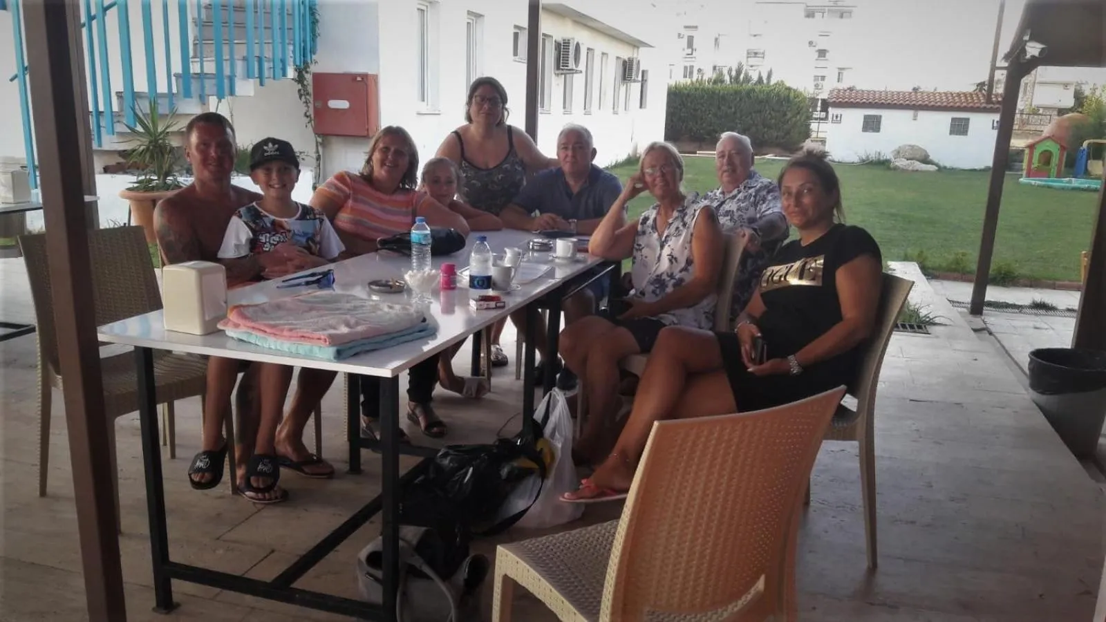 Family in Sunset Village