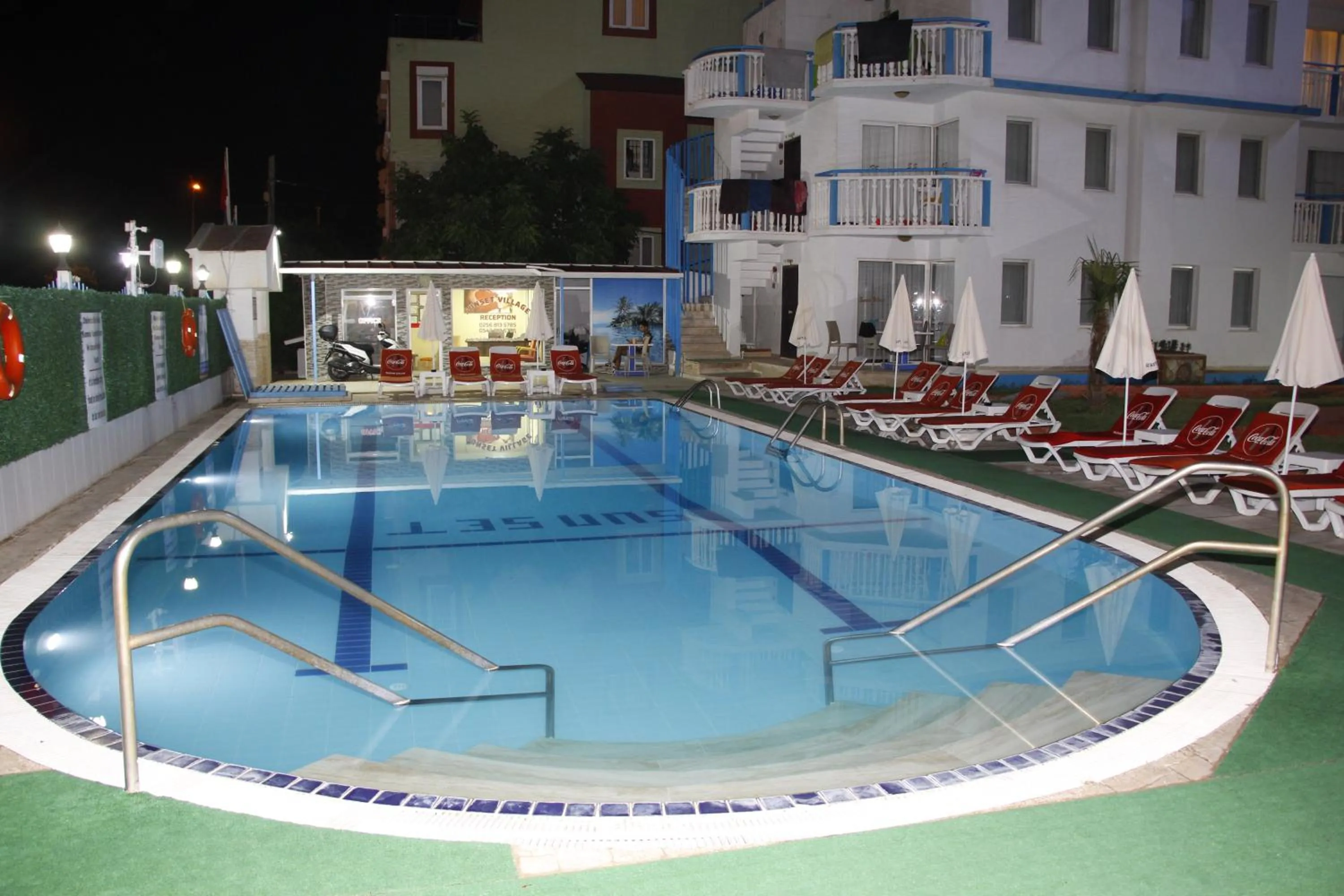 Night in Sunset Village