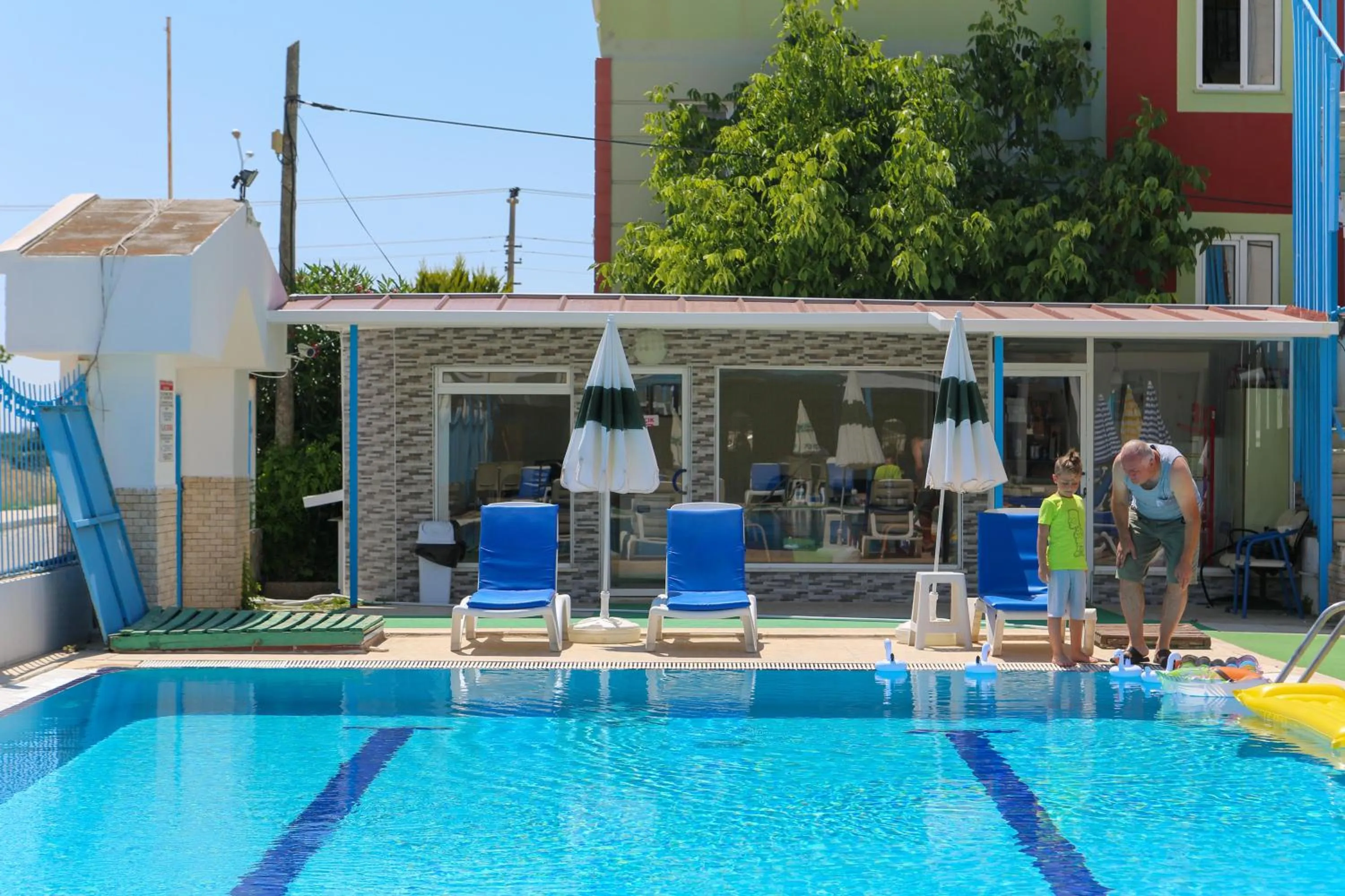 Swimming pool in Sunset Village