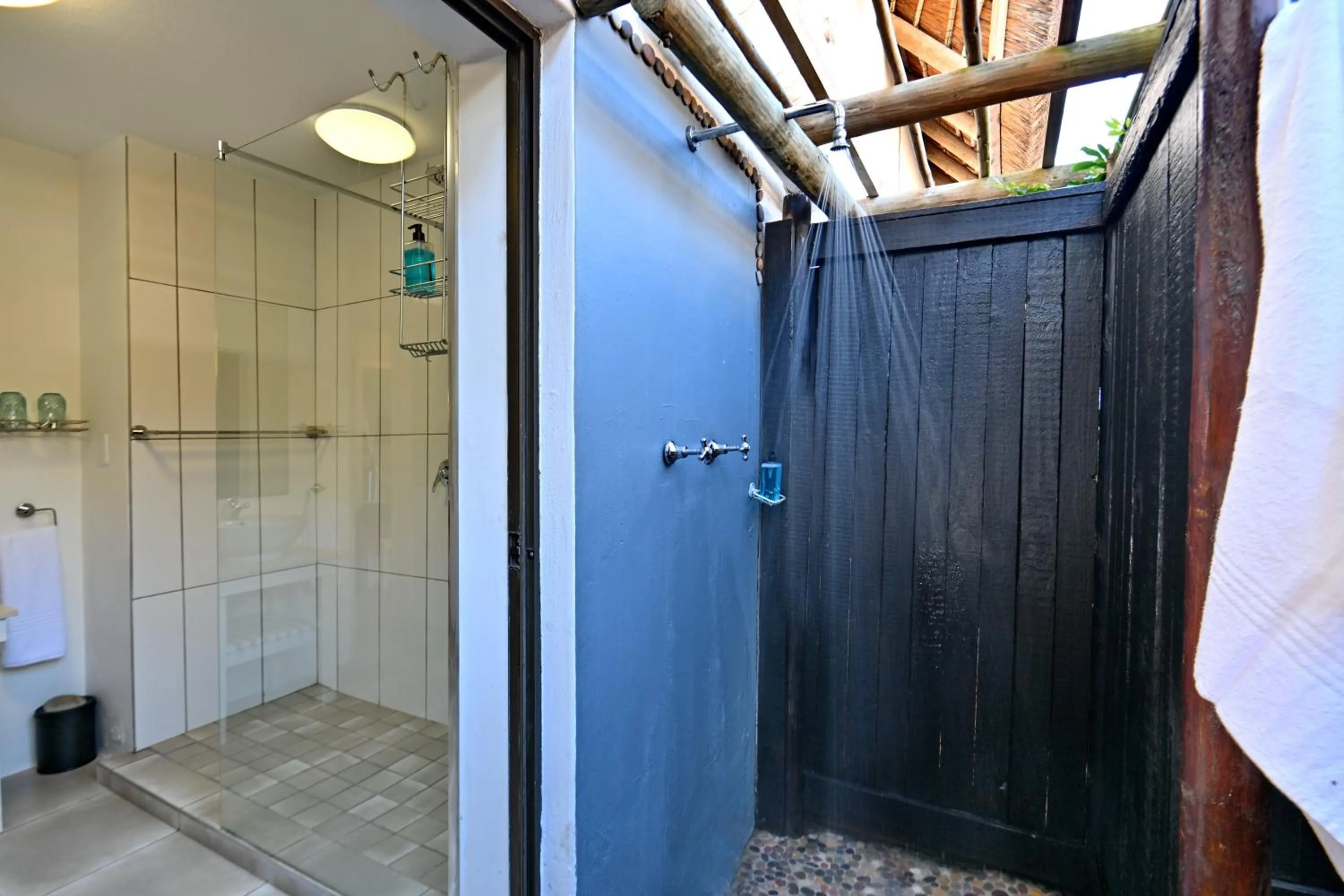 Shower in BonBini Guest House