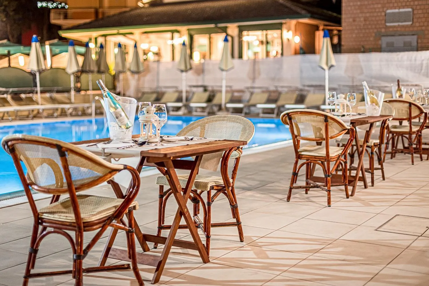 Swimming pool in Hotel San Giorgio