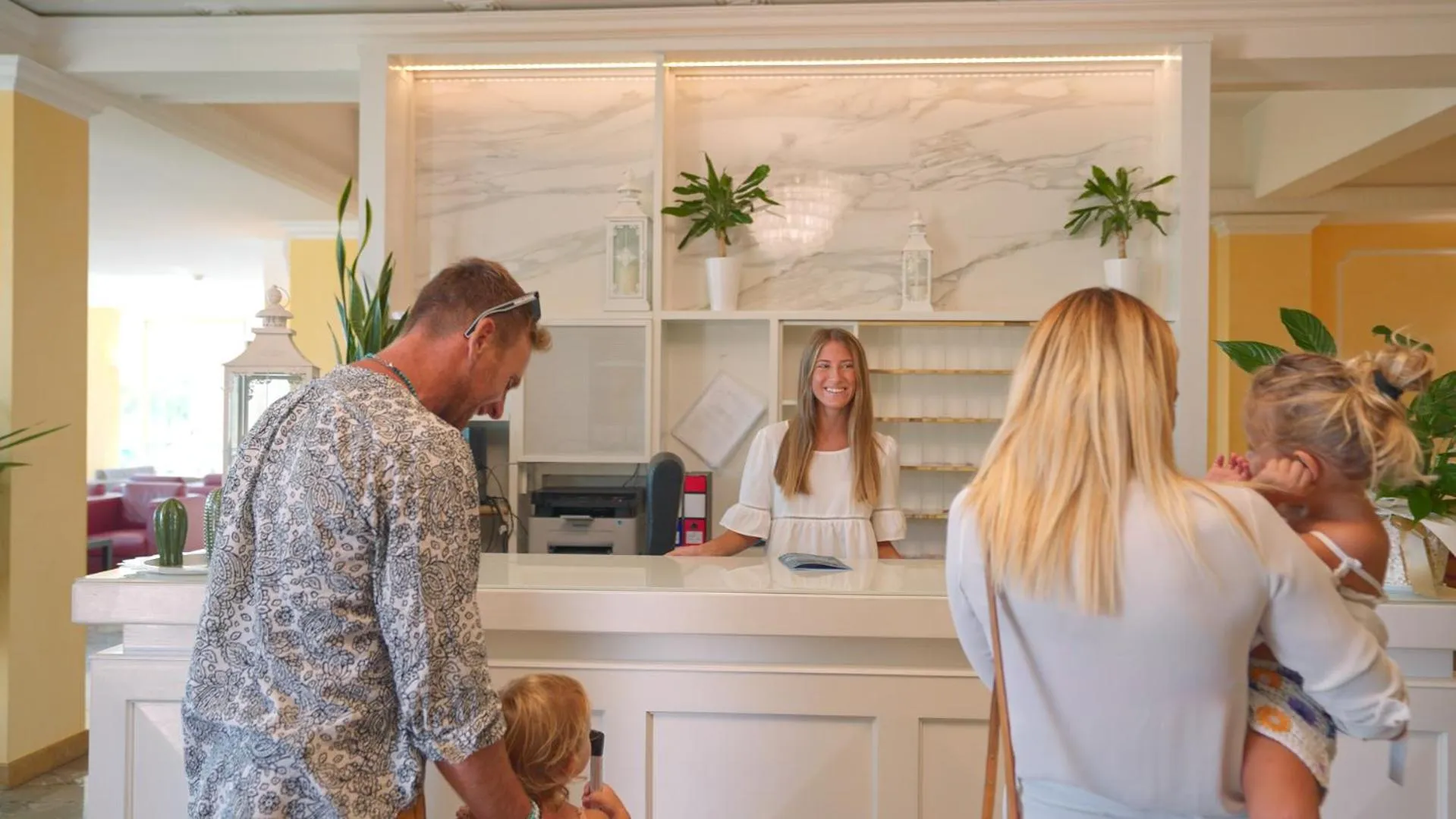 Lobby or reception in Hotel San Giorgio