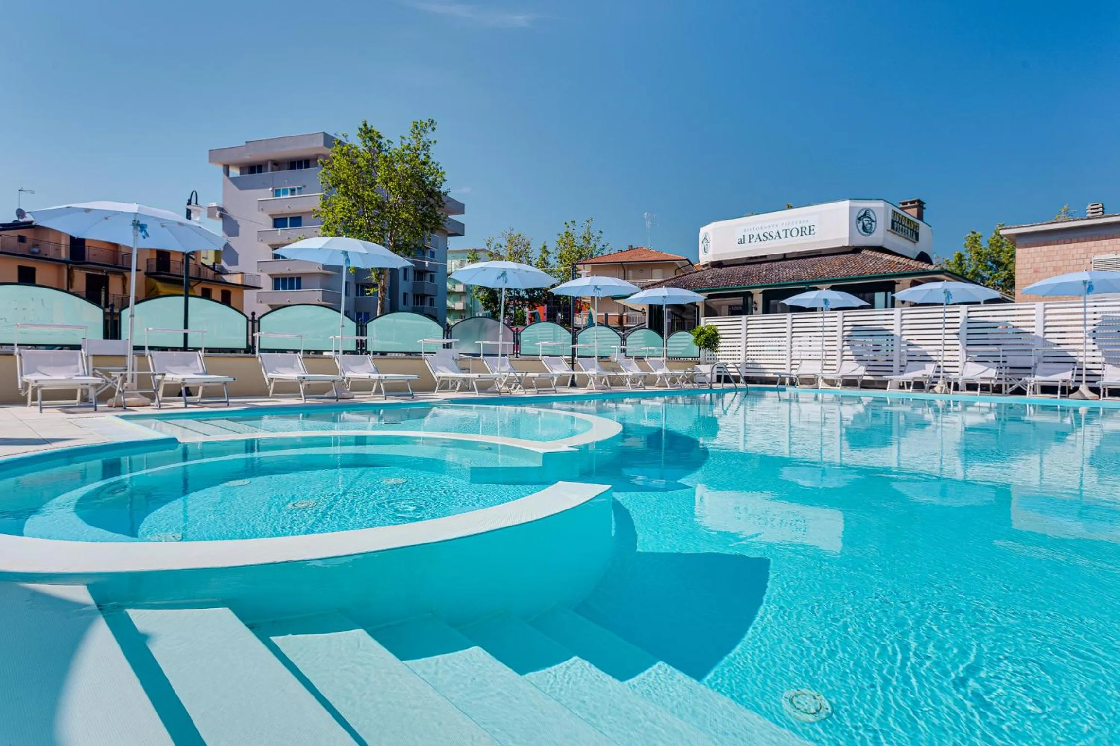 Swimming pool in Hotel San Giorgio