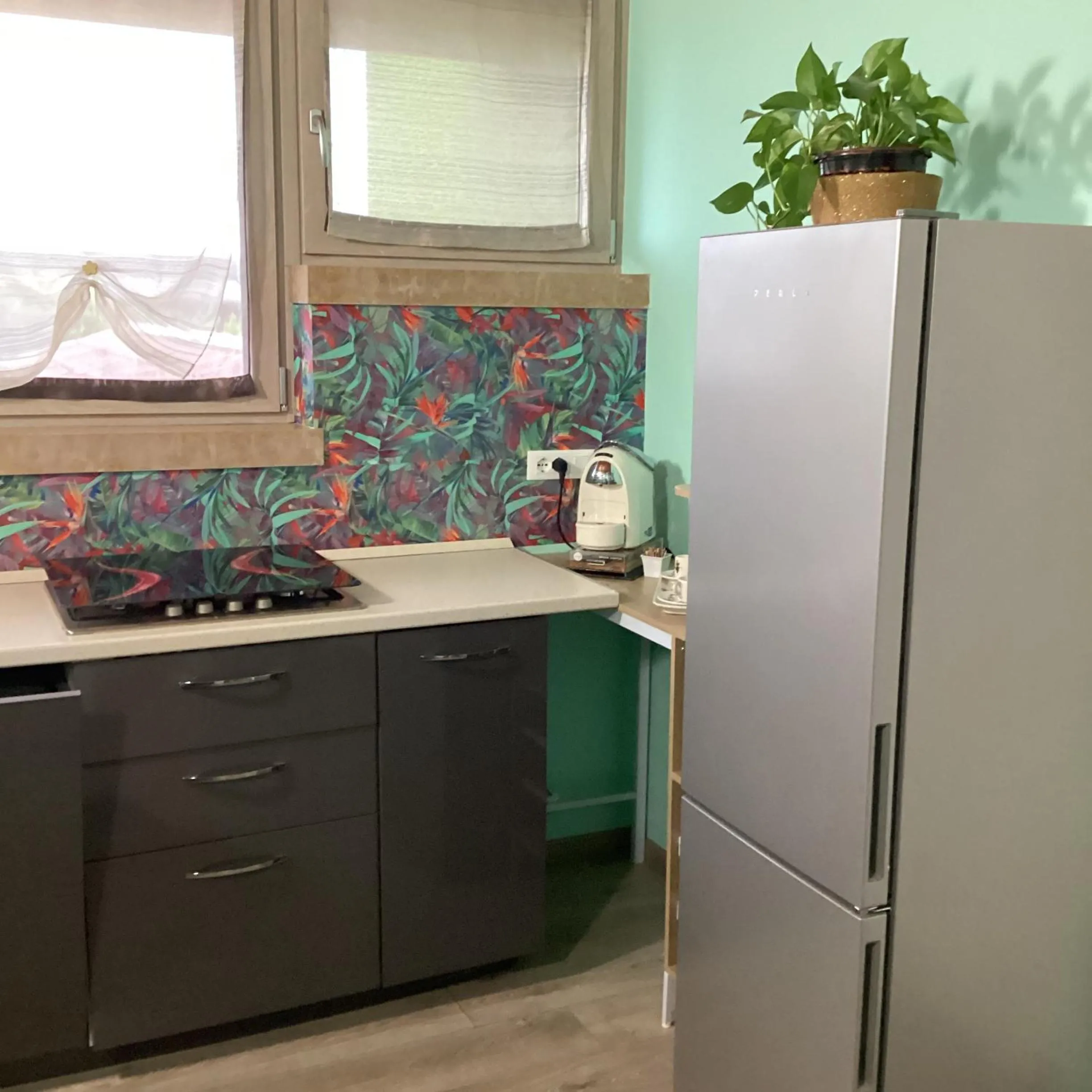Kitchen or kitchenette in Villa Caterina