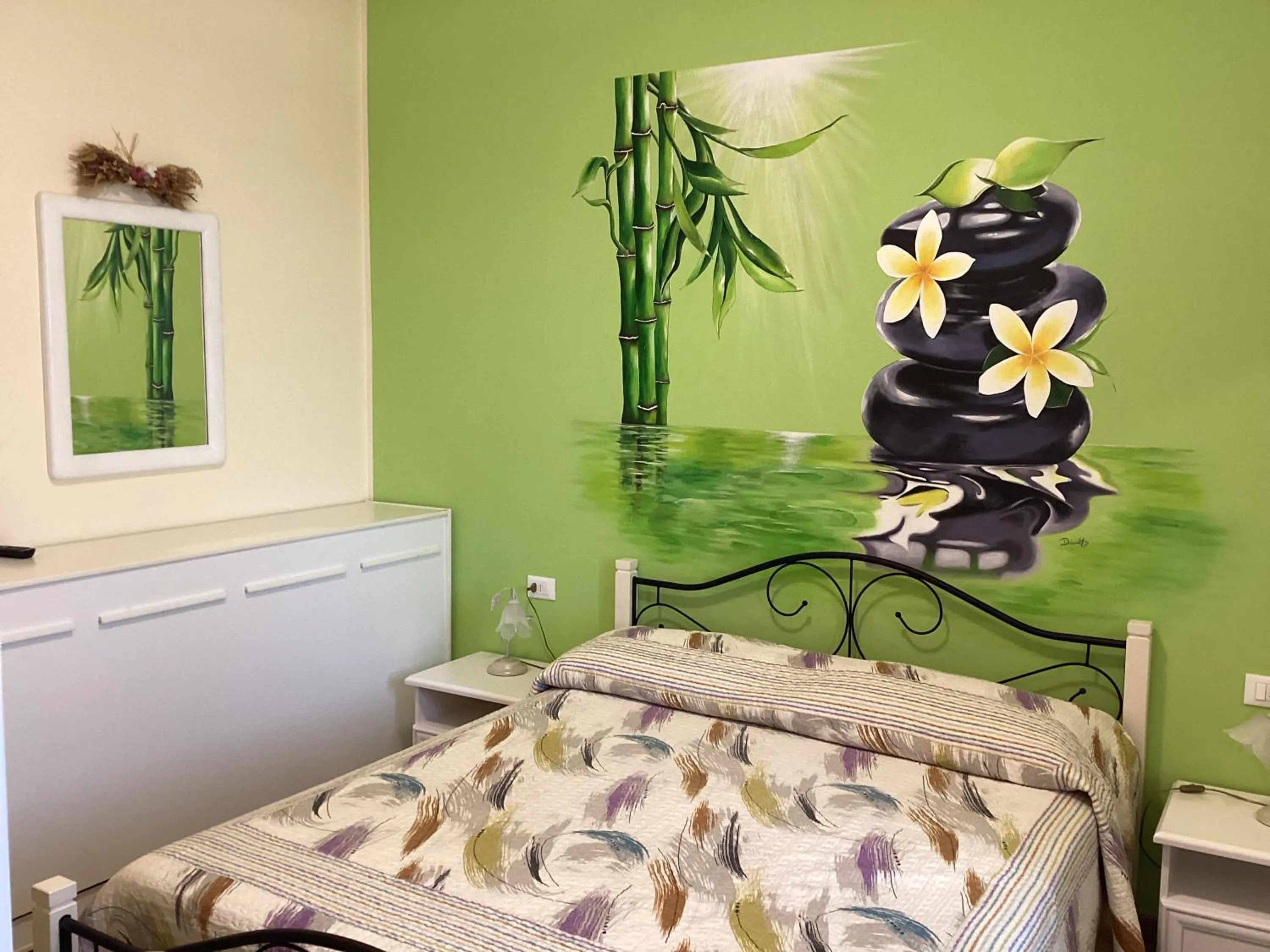 Bed in Villa Caterina