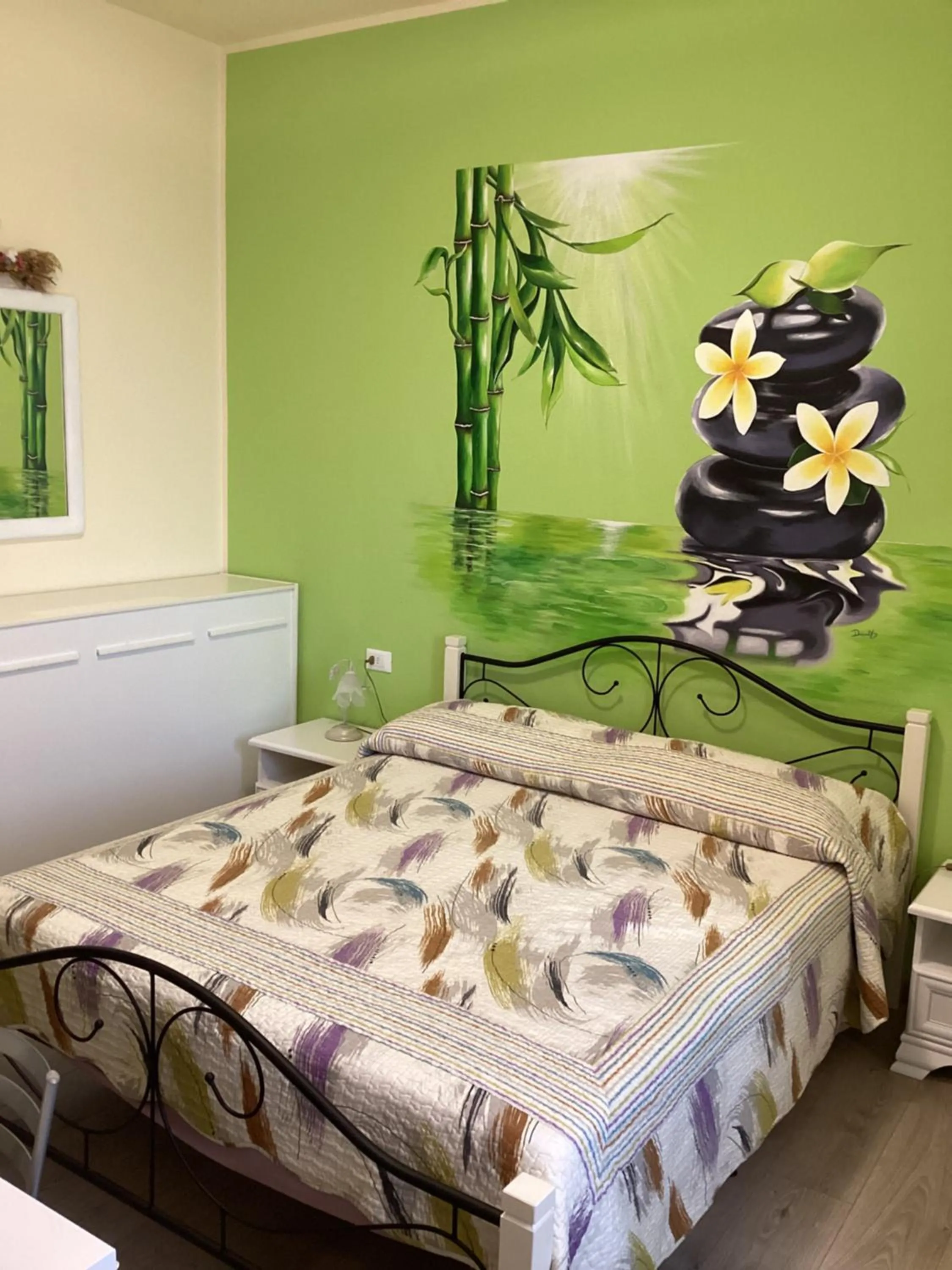 Bed in Villa Caterina