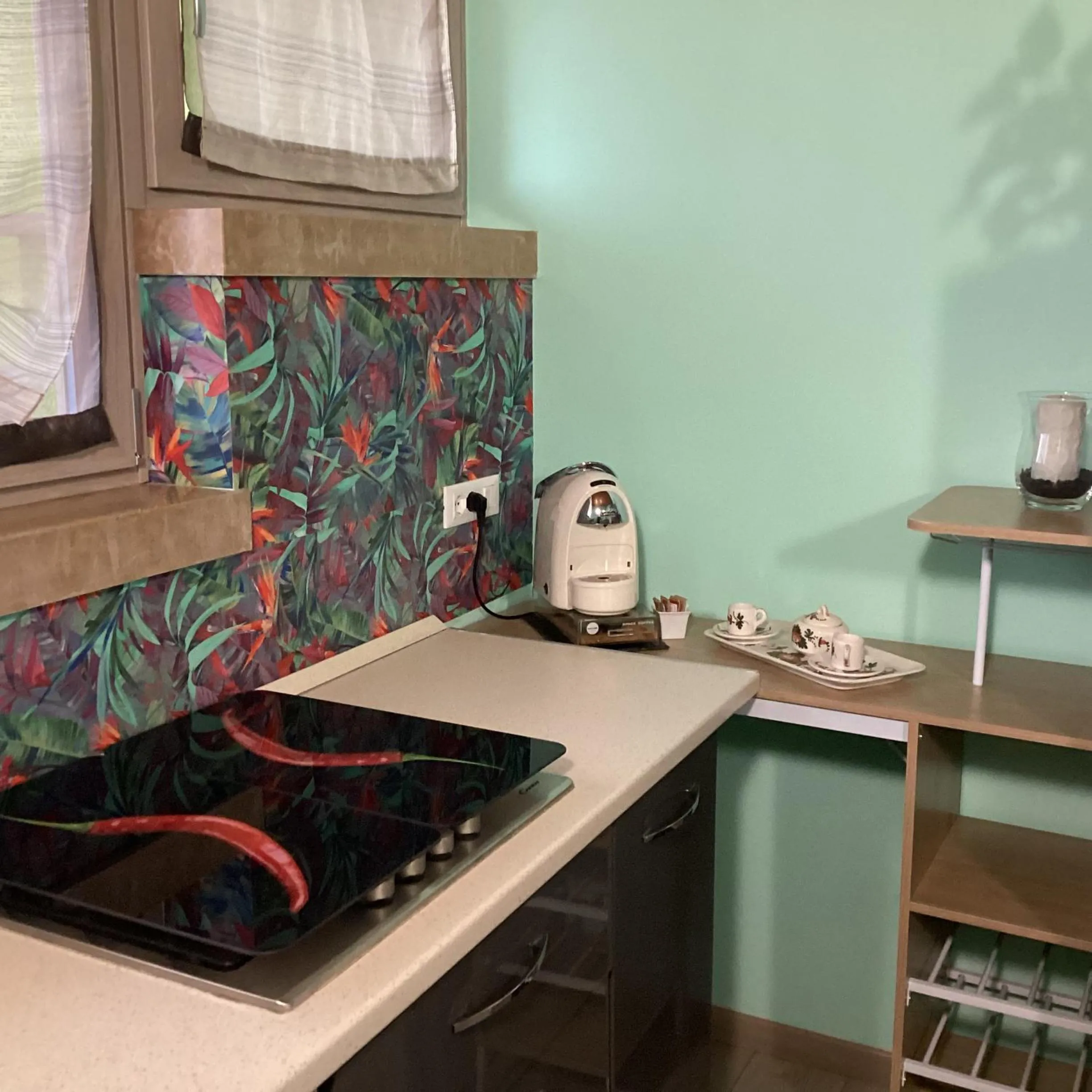 Kitchen or kitchenette in Villa Caterina