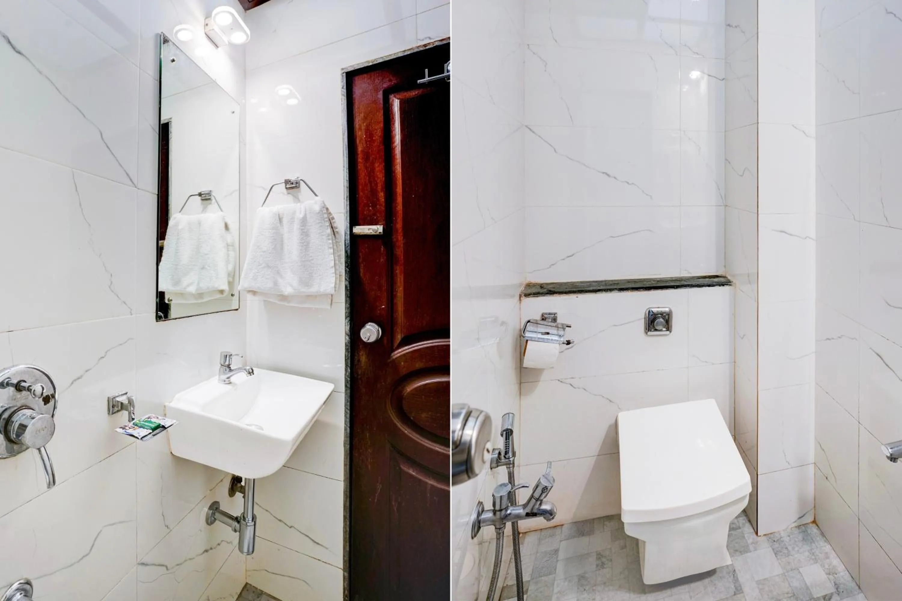 Bathroom in Super Collection O Airport Metro Andheri East