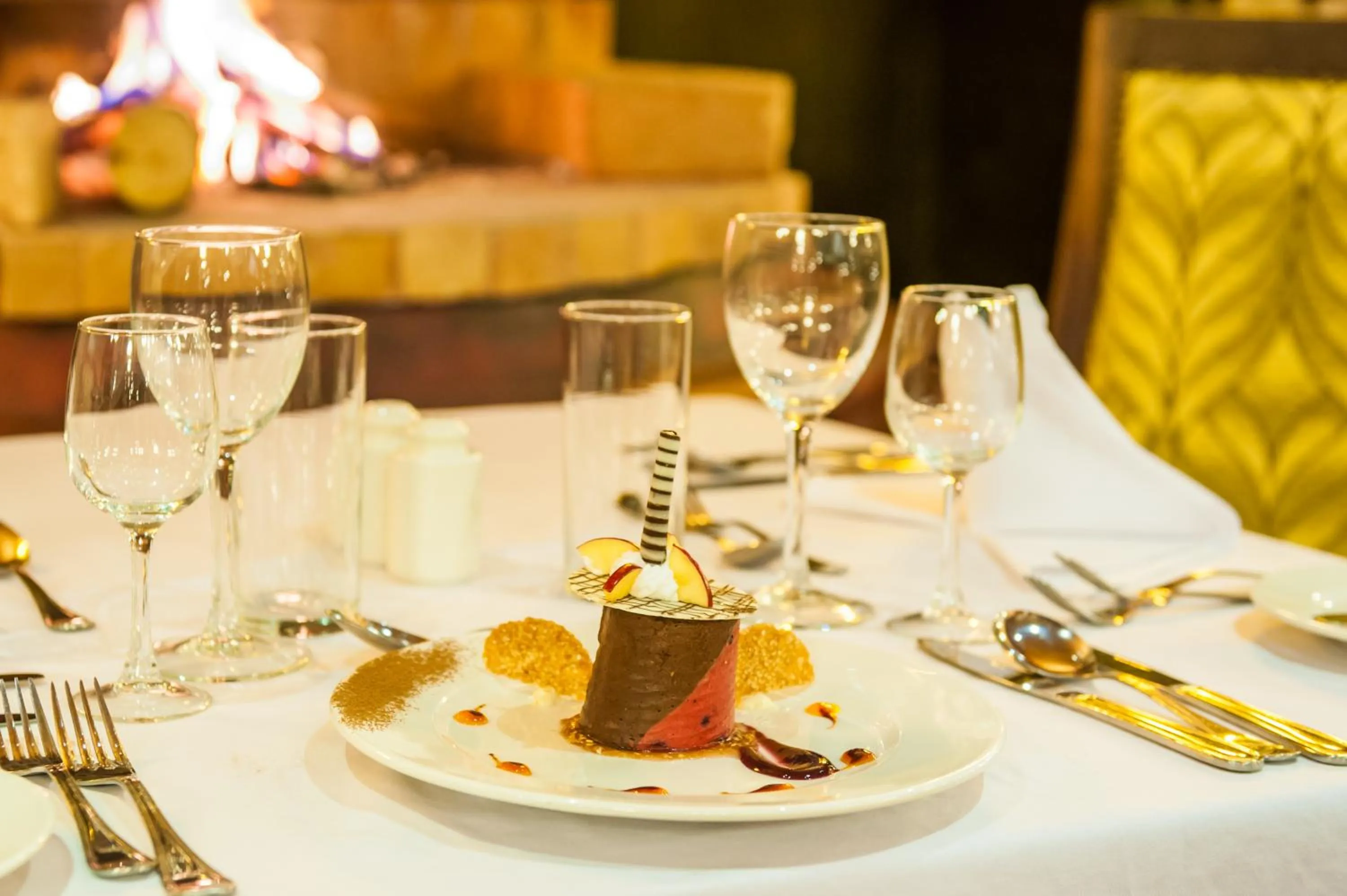 Food close-up in Lake Nakuru Sopa Lodge