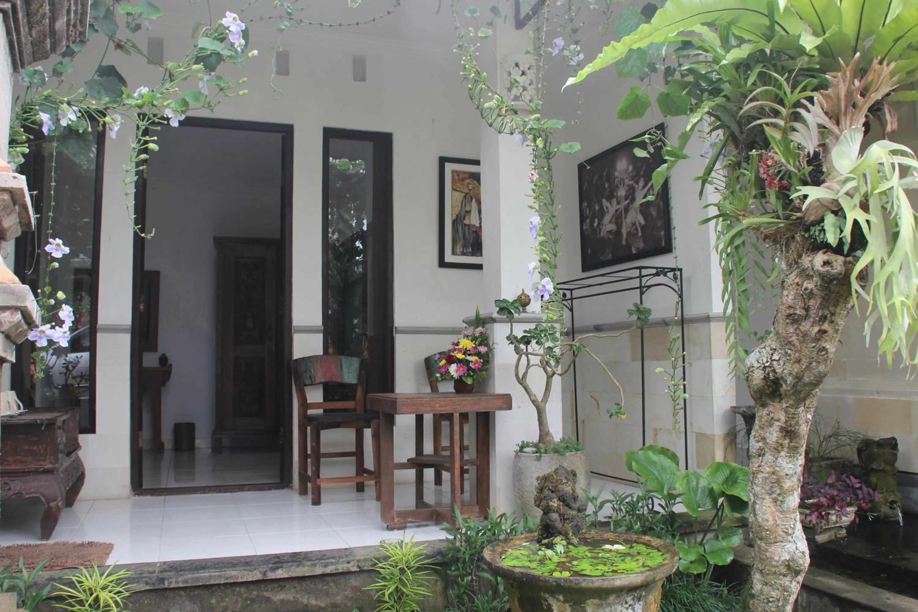 Balcony/Terrace in Ubud Rooms B&B