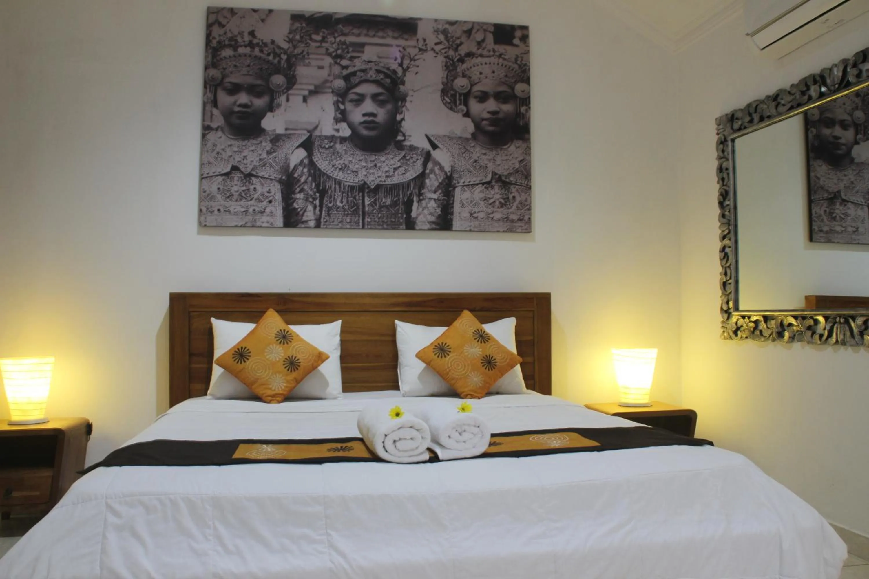 Bed in Ubud Rooms B&B