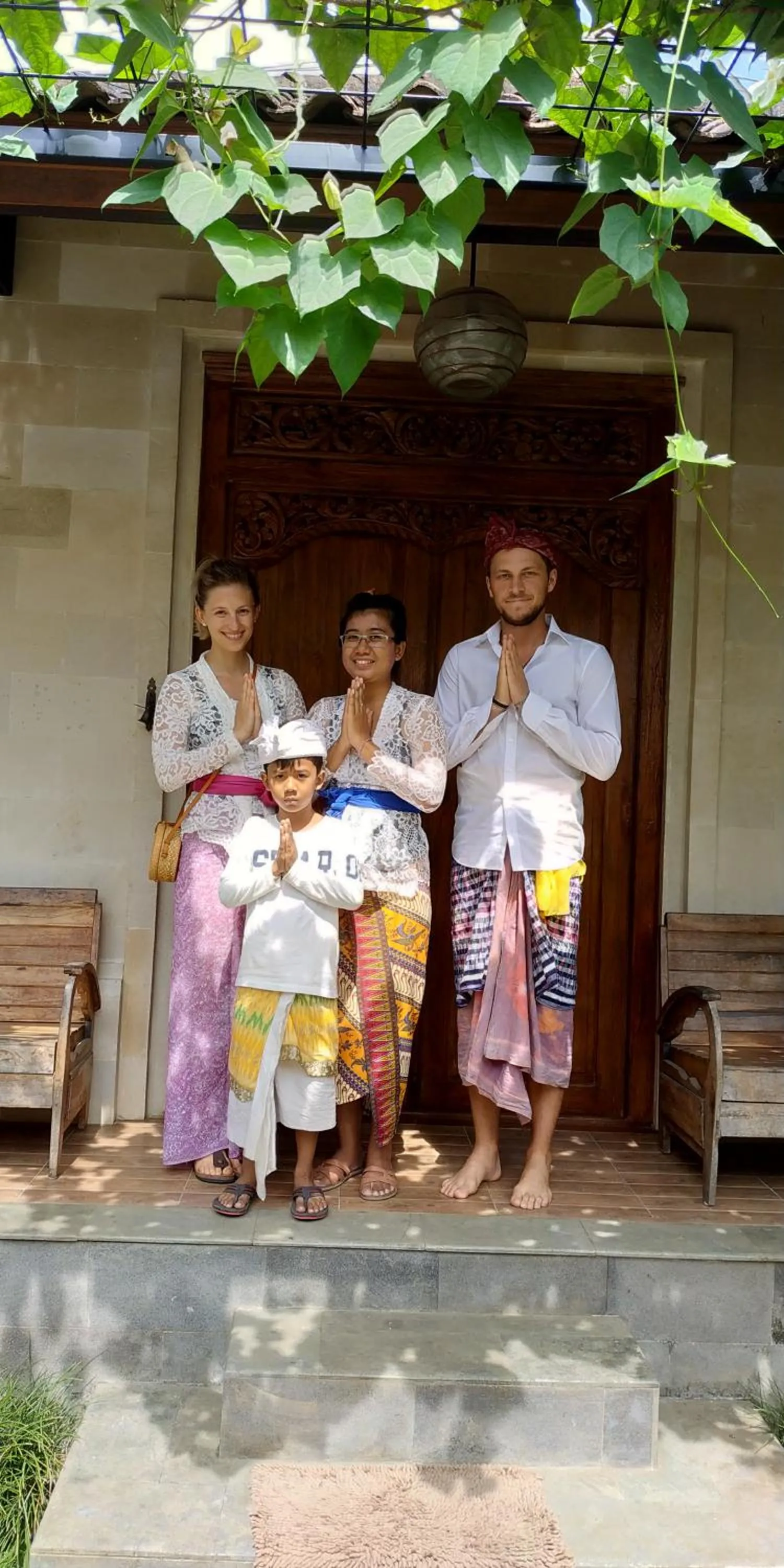 Balcony/Terrace in Ubud Rooms B&B