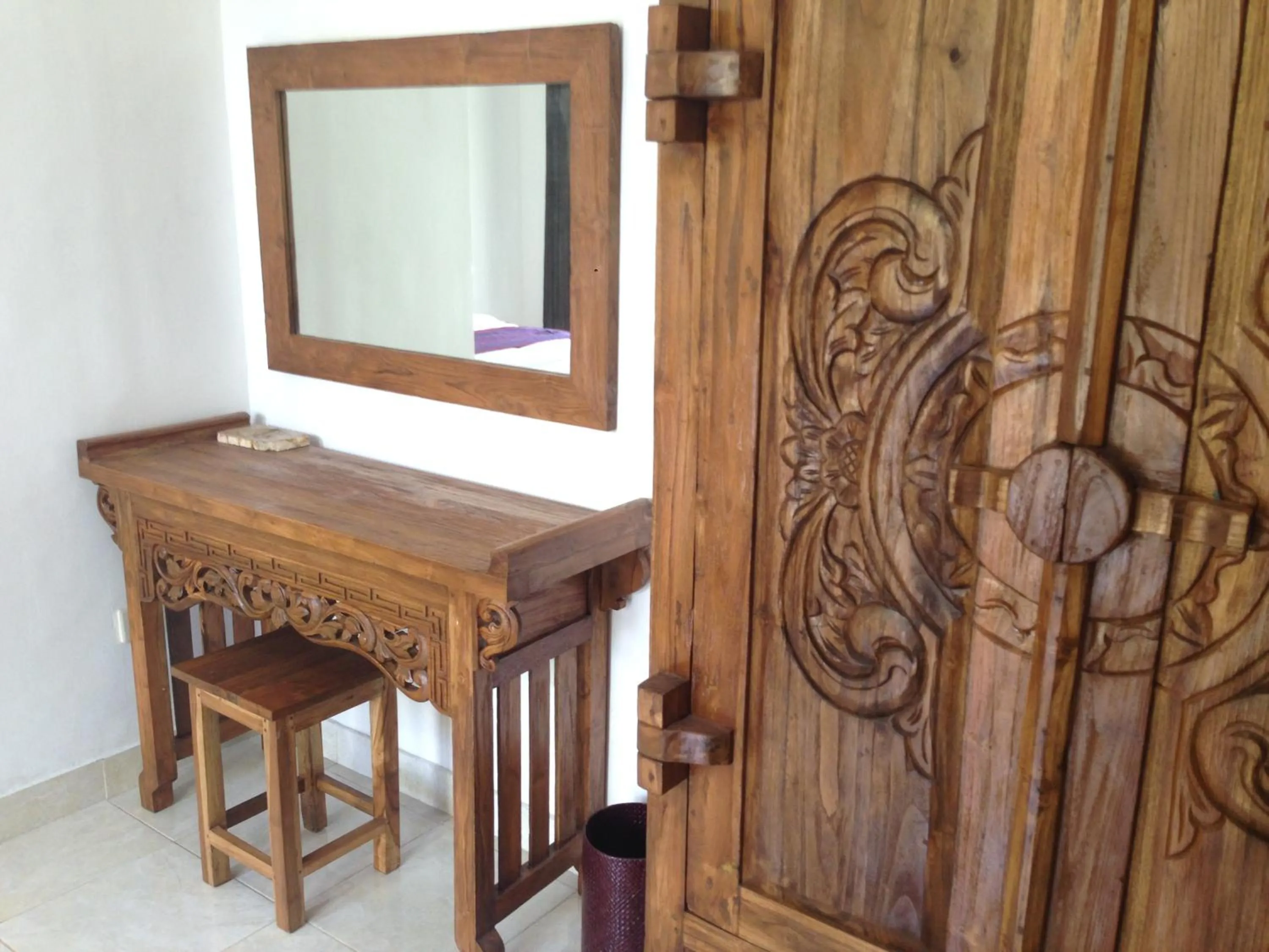 Decorative detail in Ubud Rooms B&B