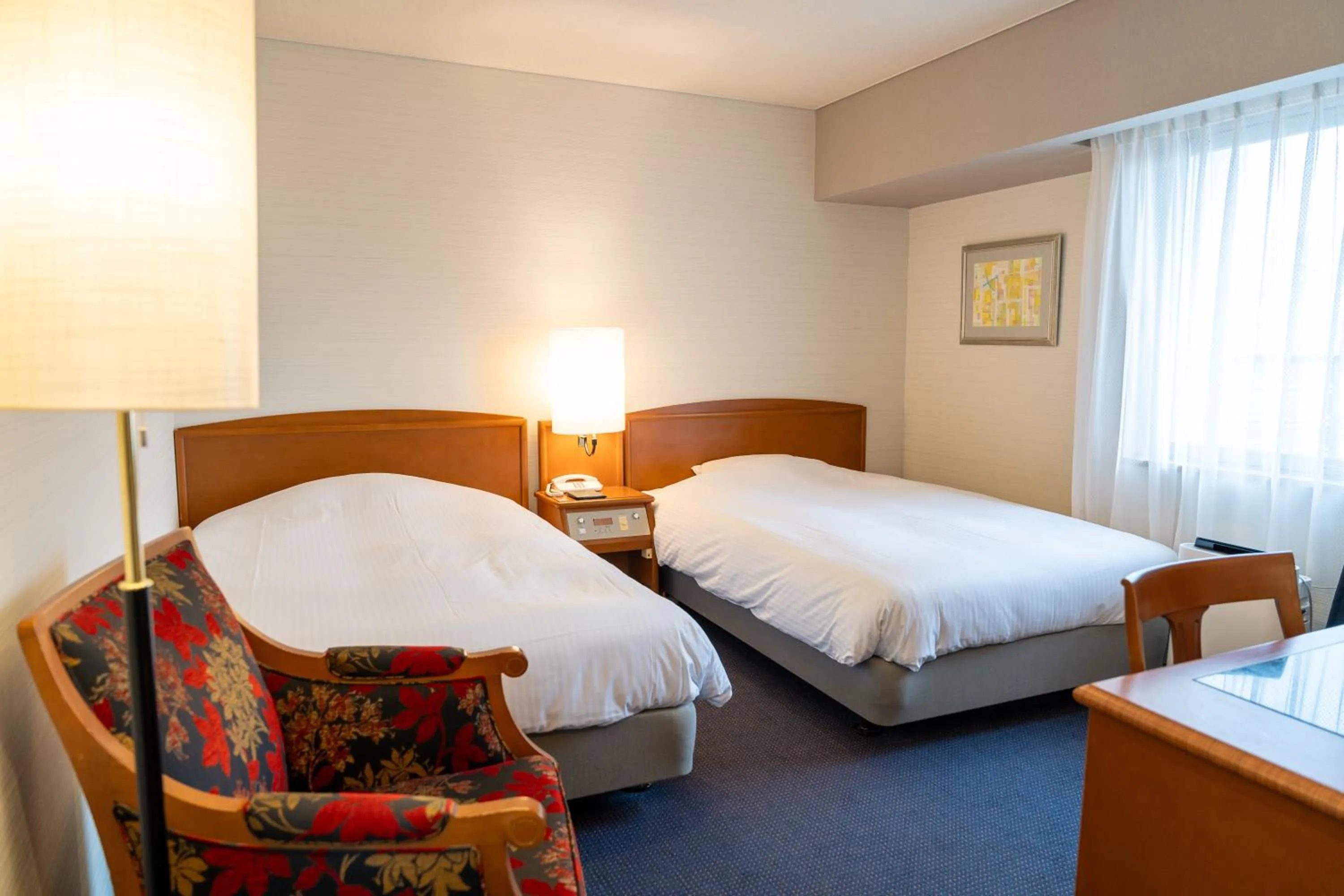 Bed in Mori-no-Hotel Sendai