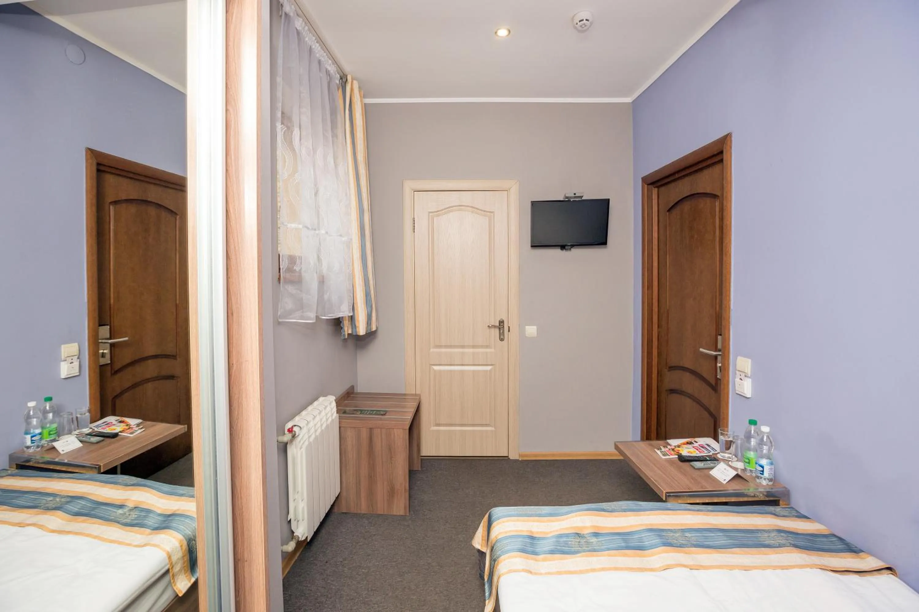 Photo of the whole room, Bed in Lviv Central Jam Hotel