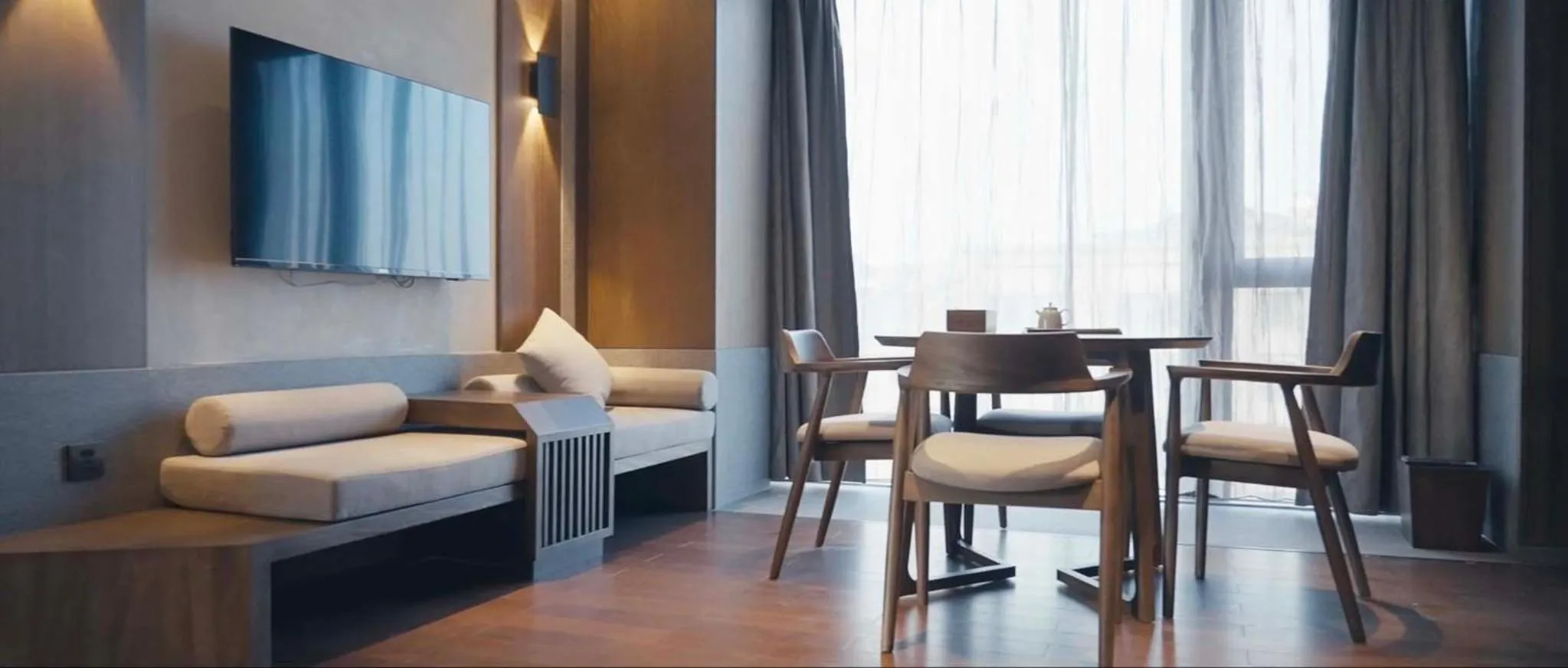 Seating area in Qiuzhu Hotel Shanghai