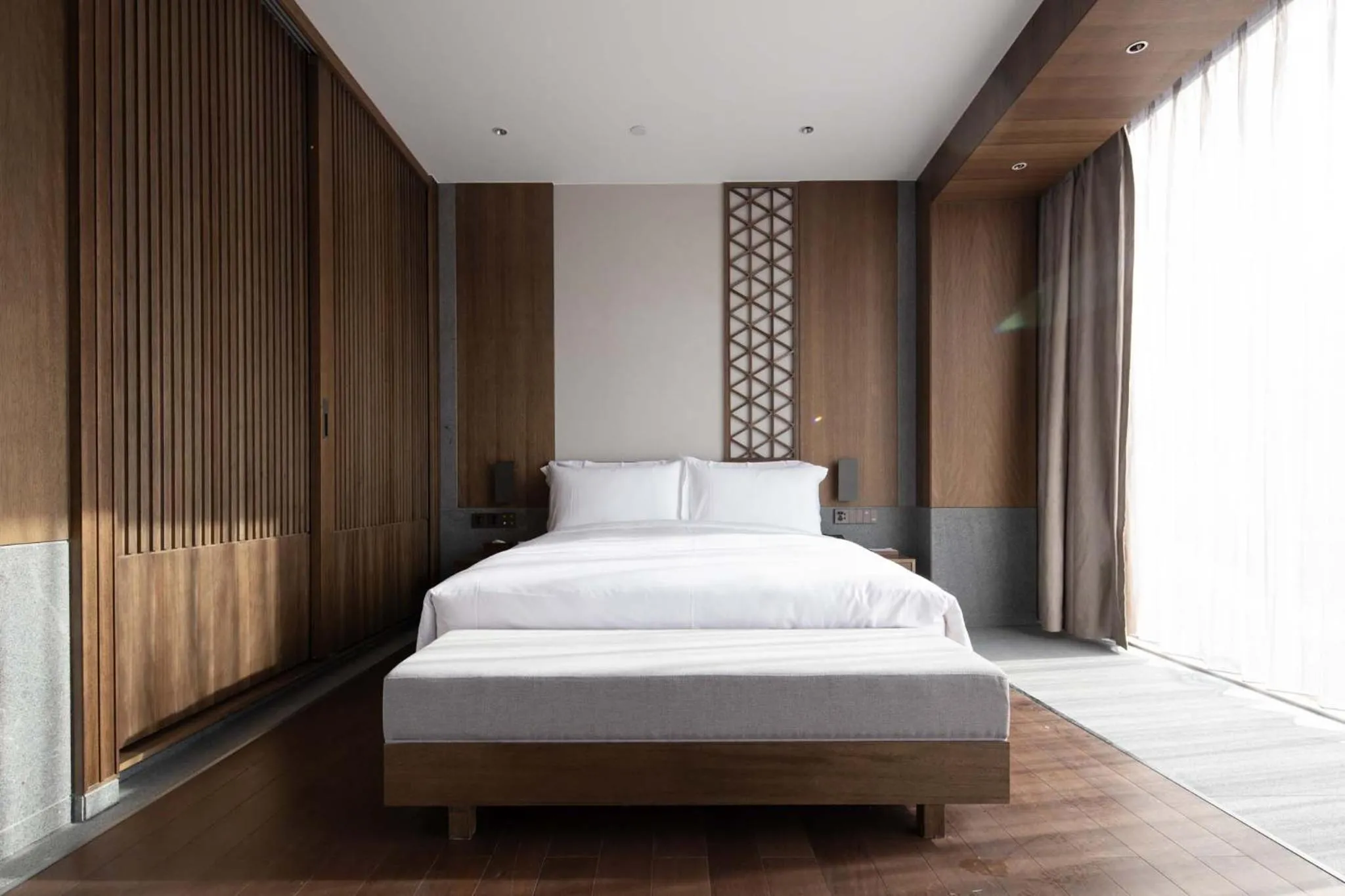 Bed in Qiuzhu Hotel Shanghai