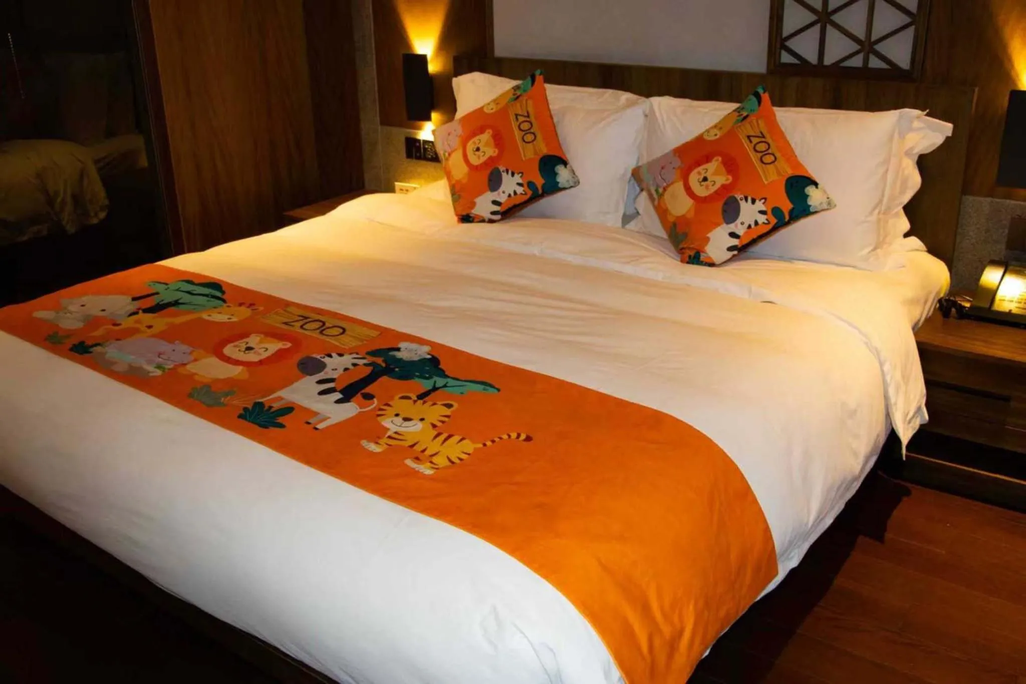 Bed in Qiuzhu Hotel Shanghai