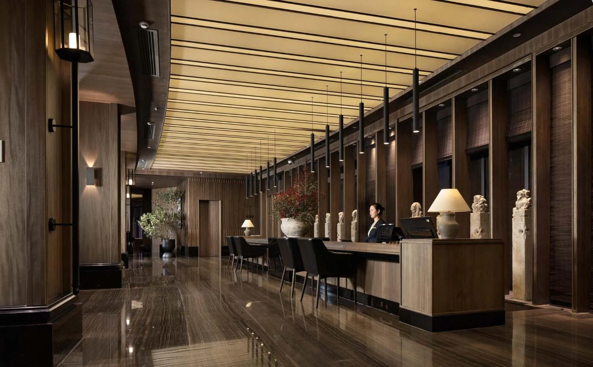 Lobby or reception in Qiuzhu Hotel Shanghai