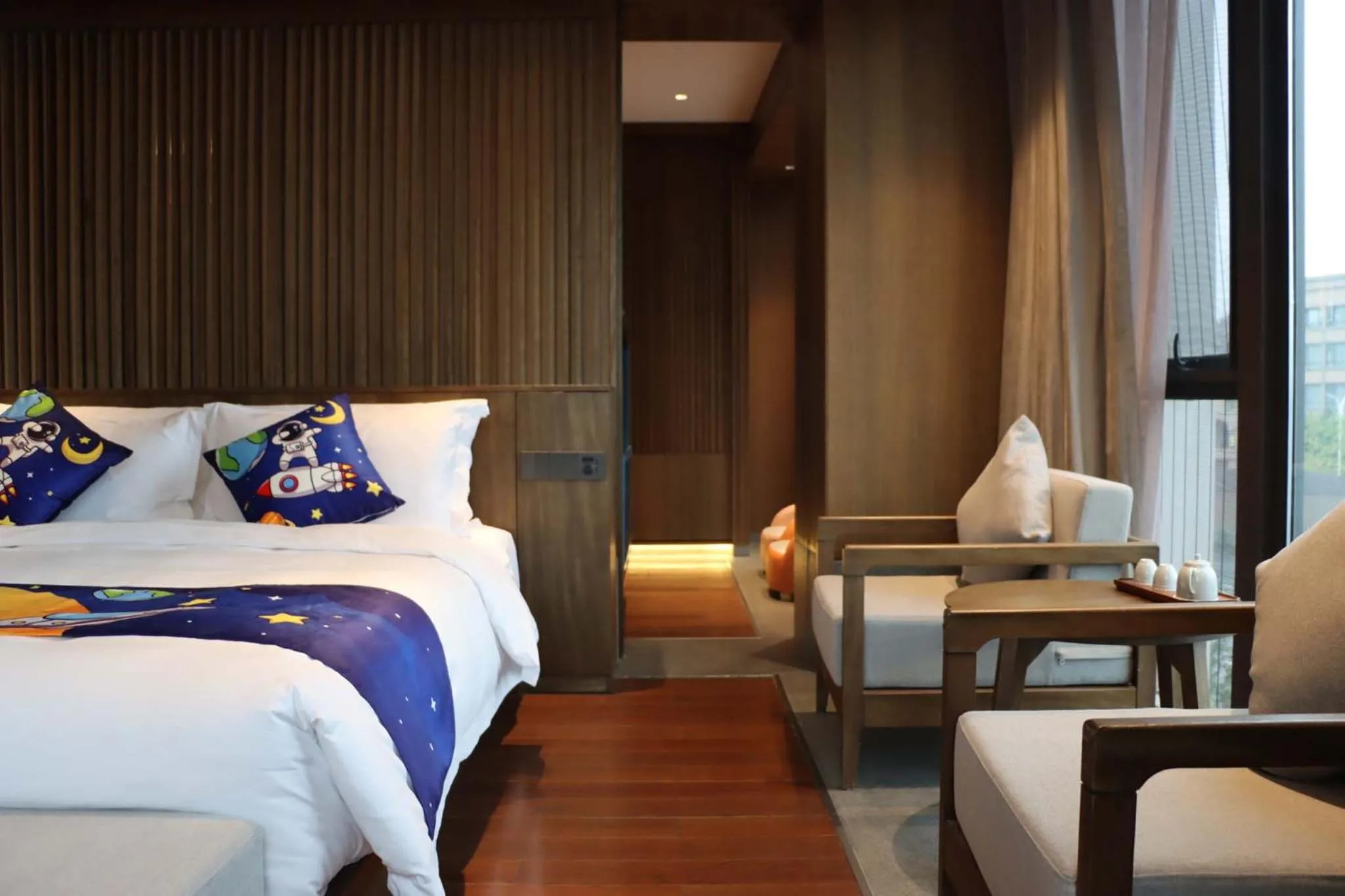 Photo of the whole room, Bed in Qiuzhu Hotel Shanghai