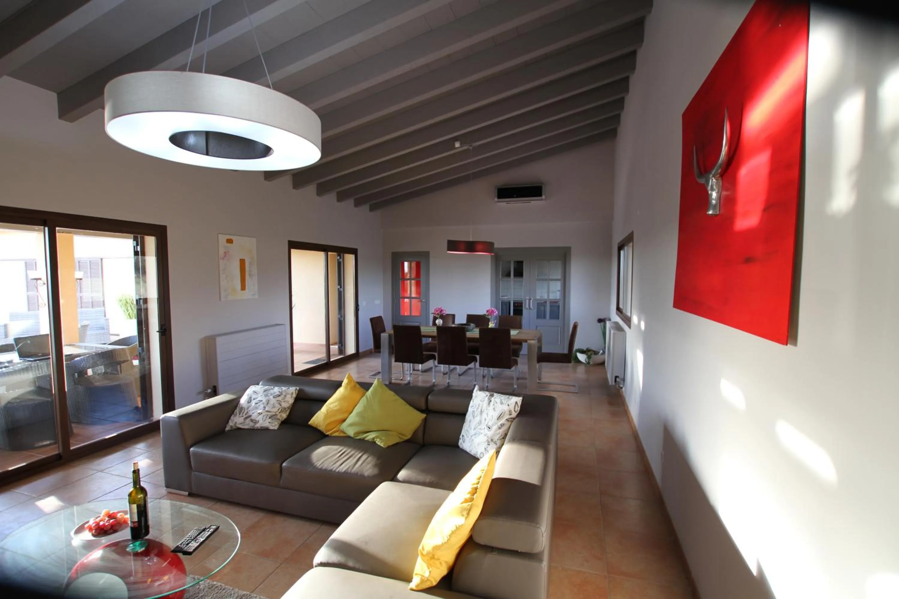 Living room in Can Cariño