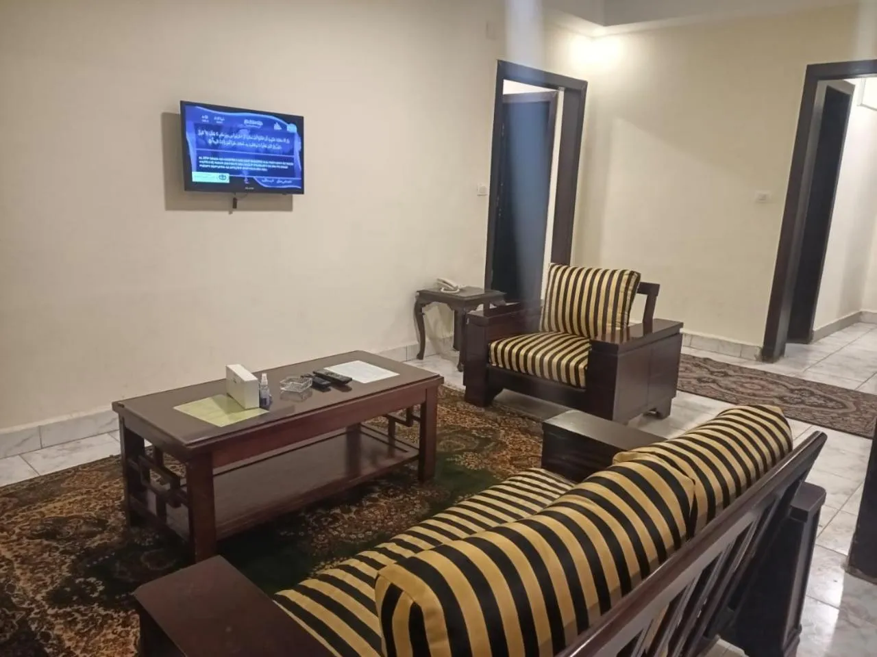 Living room in 26th of July Apartments