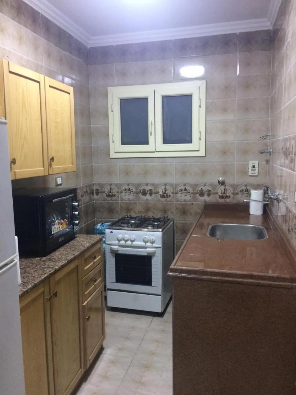Kitchen or kitchenette in Maamoura Armed Forces Apartments
