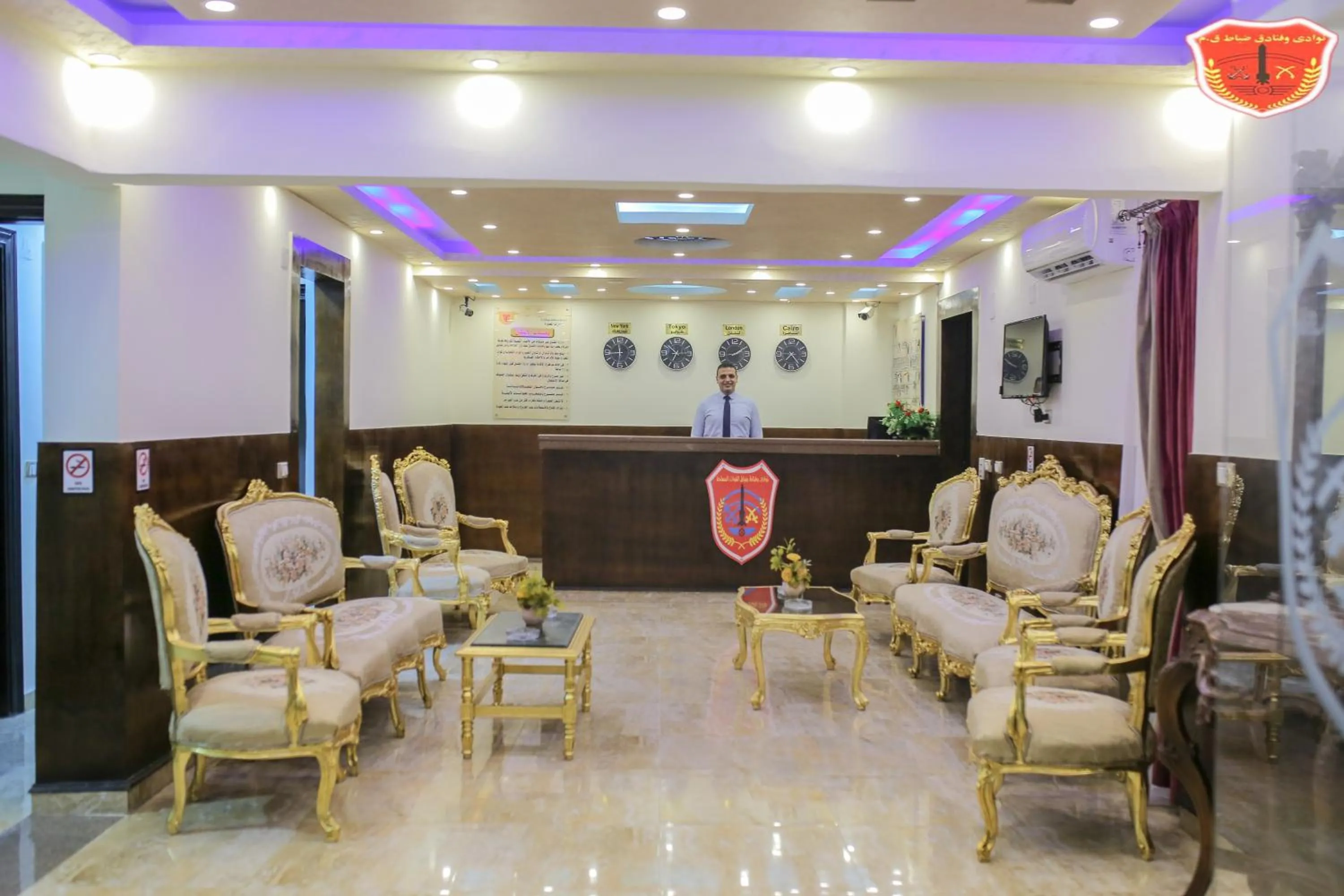 Lobby or reception in Maamoura Armed Forces Apartments