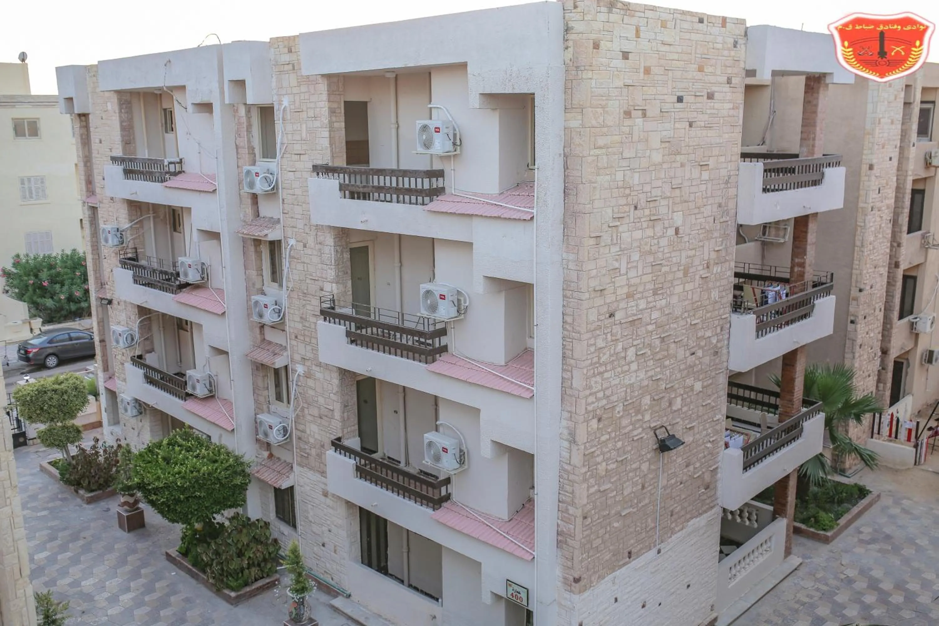 Bird's eye view in Maamoura Armed Forces Apartments