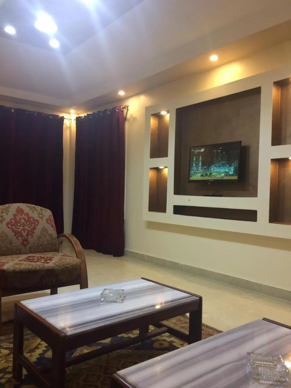 Living room in Maamoura Armed Forces Apartments