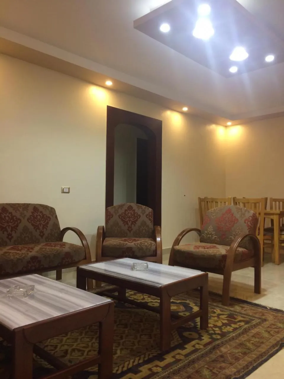 Living room in Maamoura Armed Forces Apartments