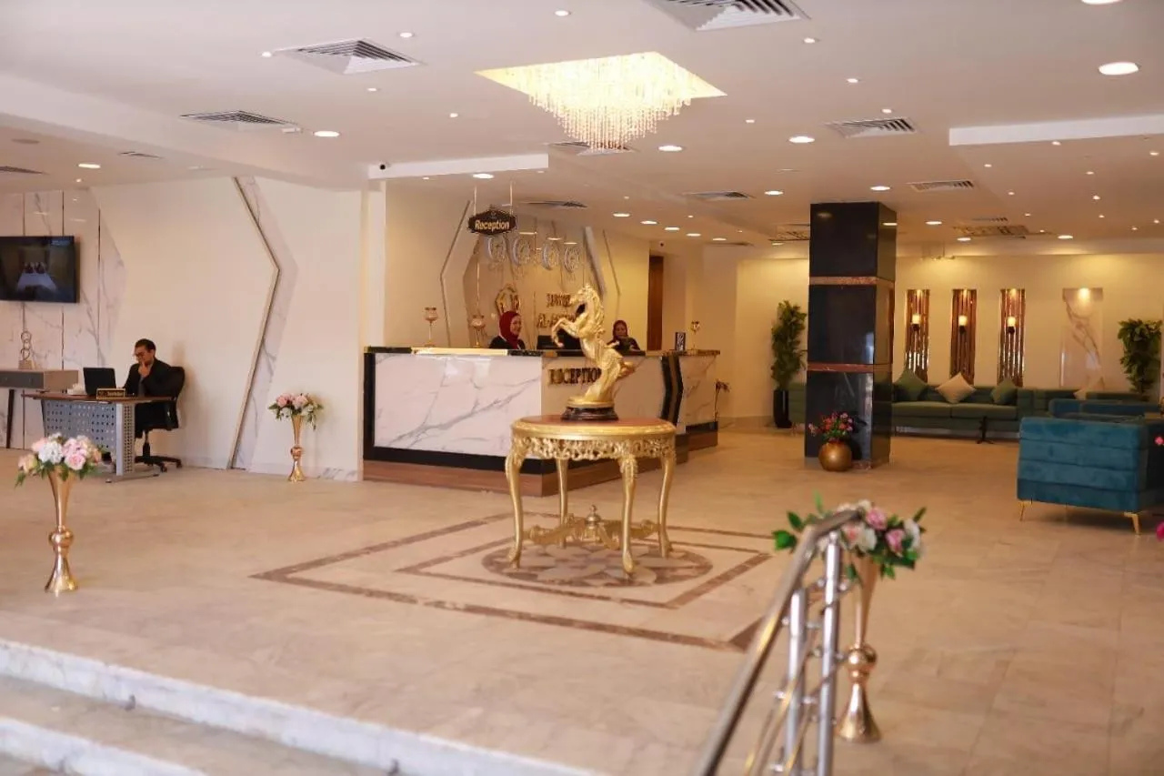 Lobby or reception in Asafra Hotel Apartments