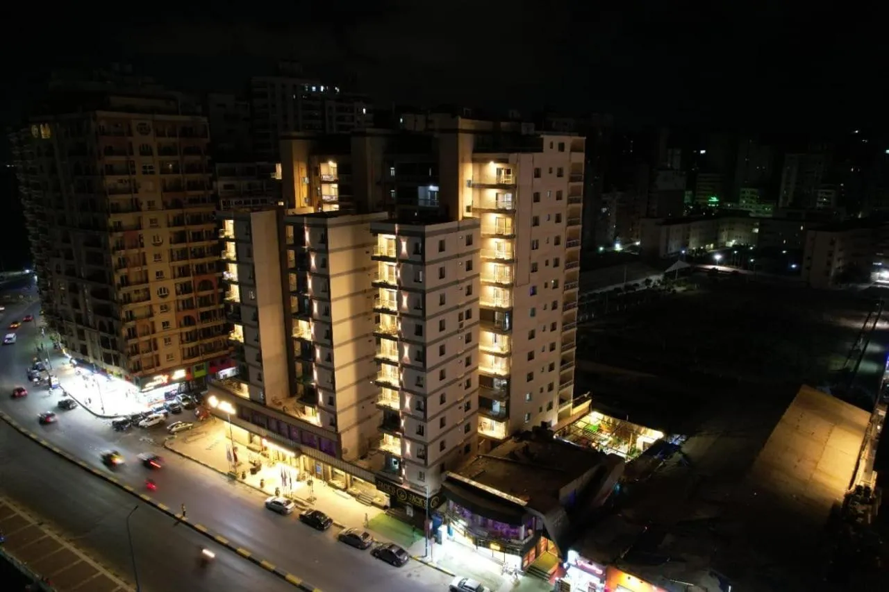 Street view in Asafra Hotel Apartments