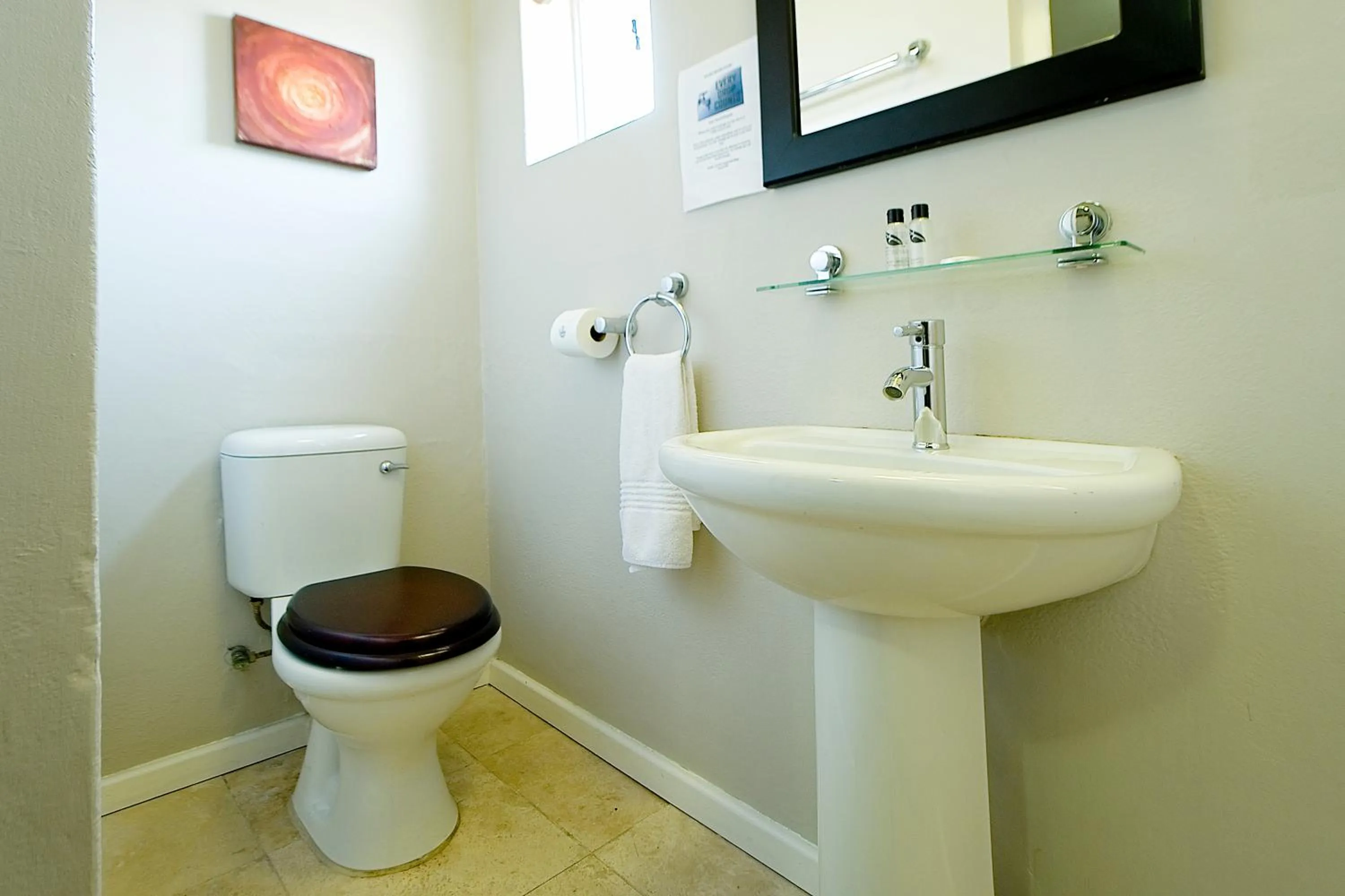 Bathroom in 10 on Cape Self Catering Apartments
