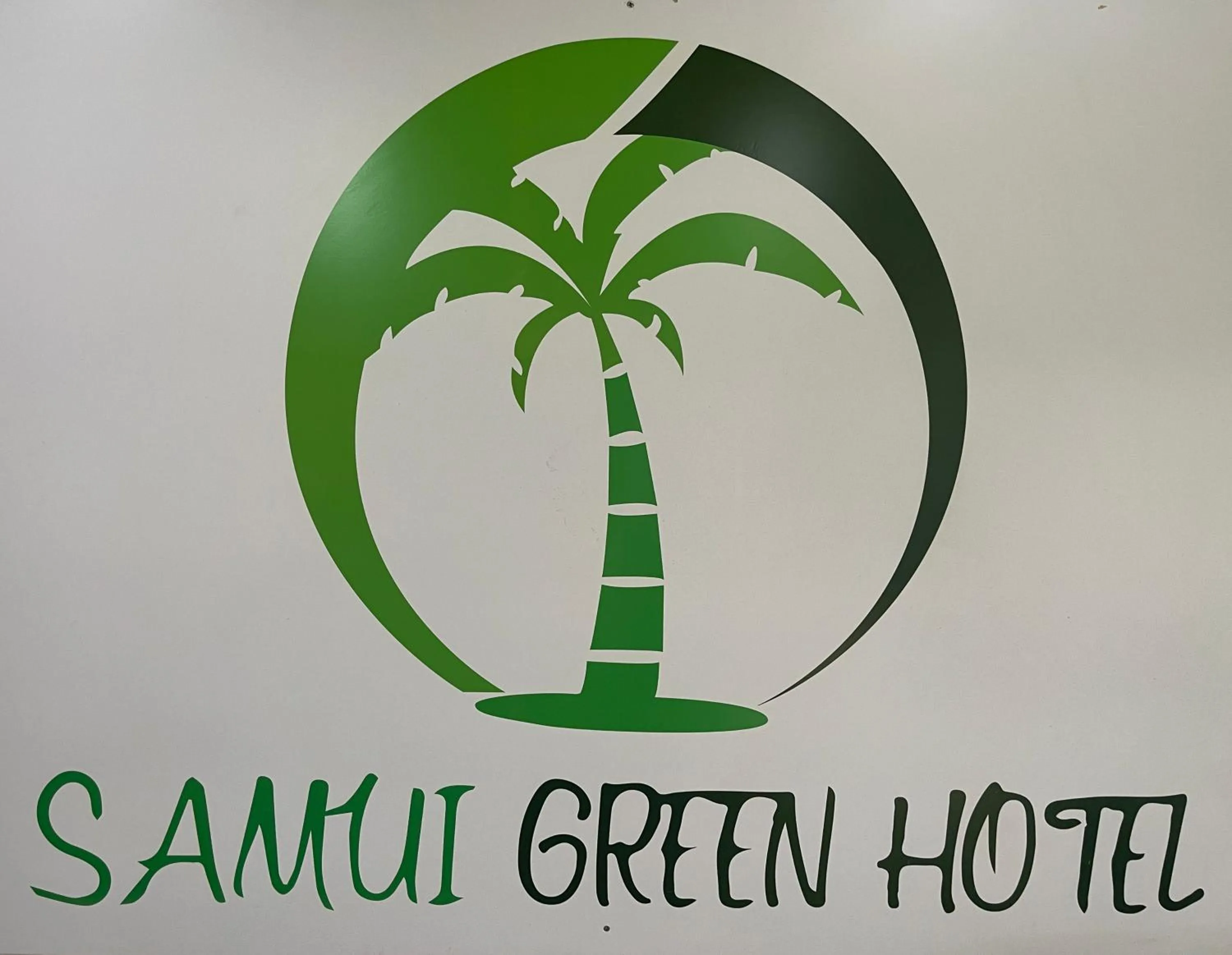 Logo/Certificate/Sign in Samui Green Hotel