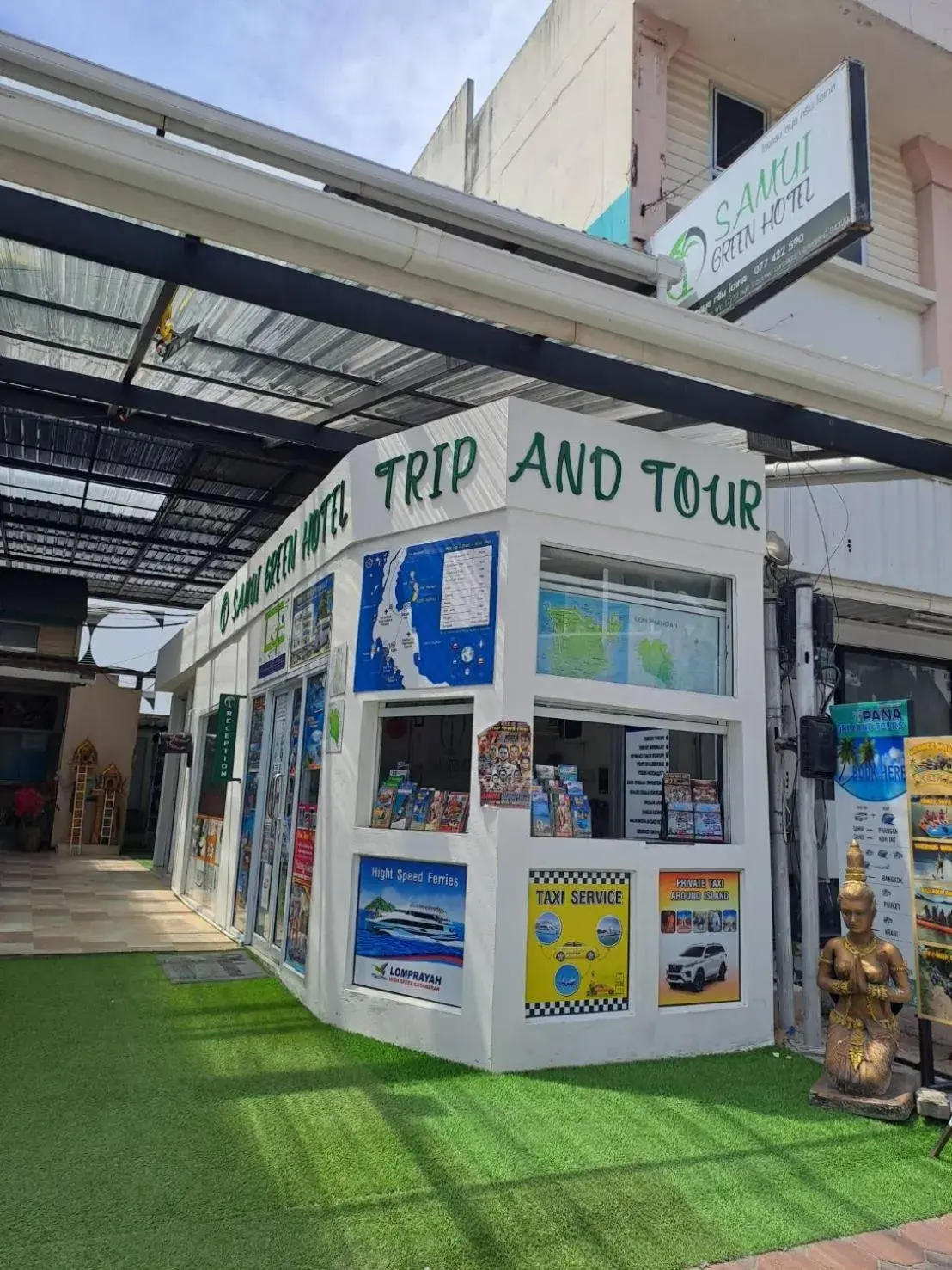 Property building in Samui Green Hotel Property building in Samui Green Hotel