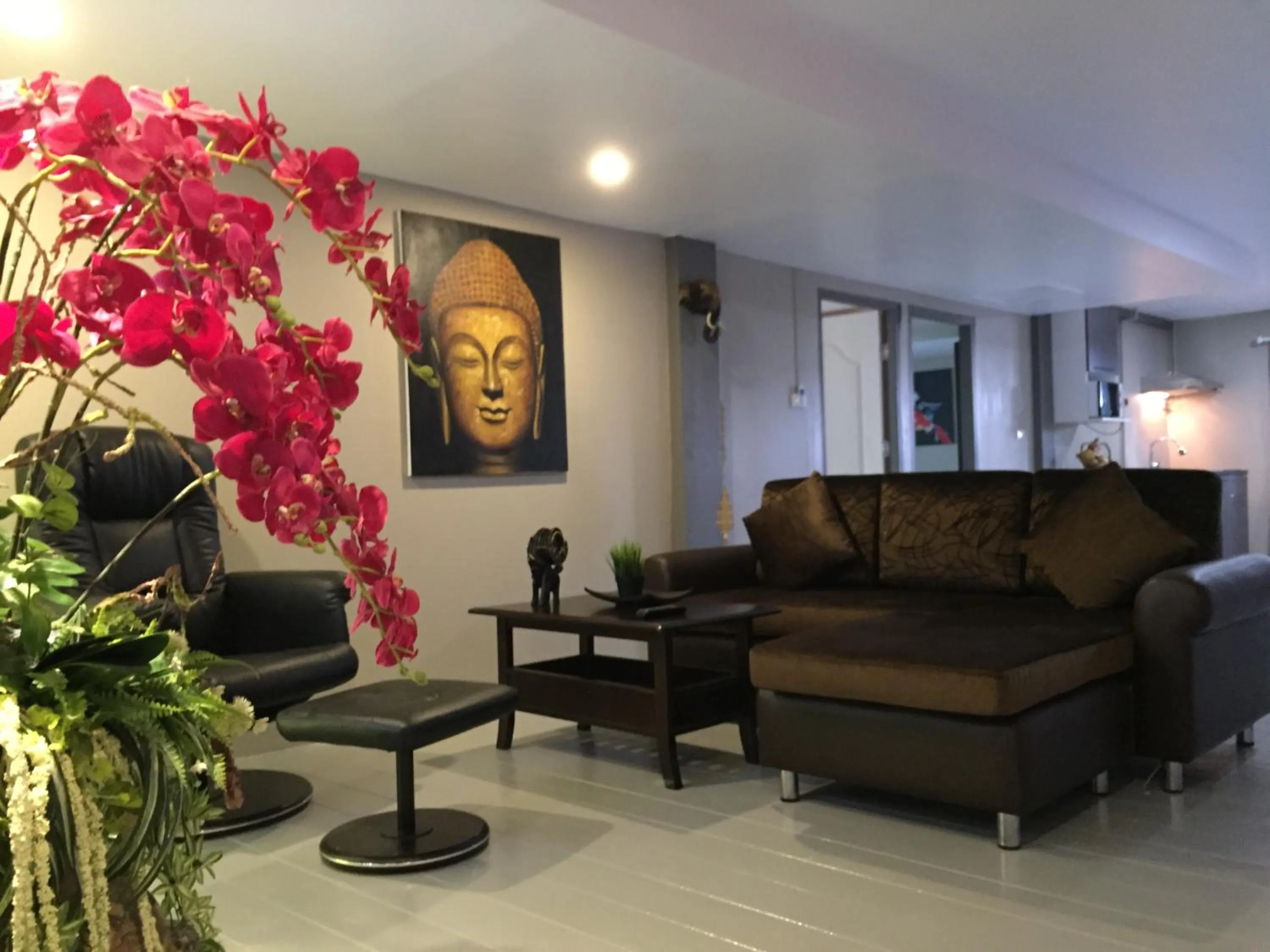 Living room in Samui Green Hotel