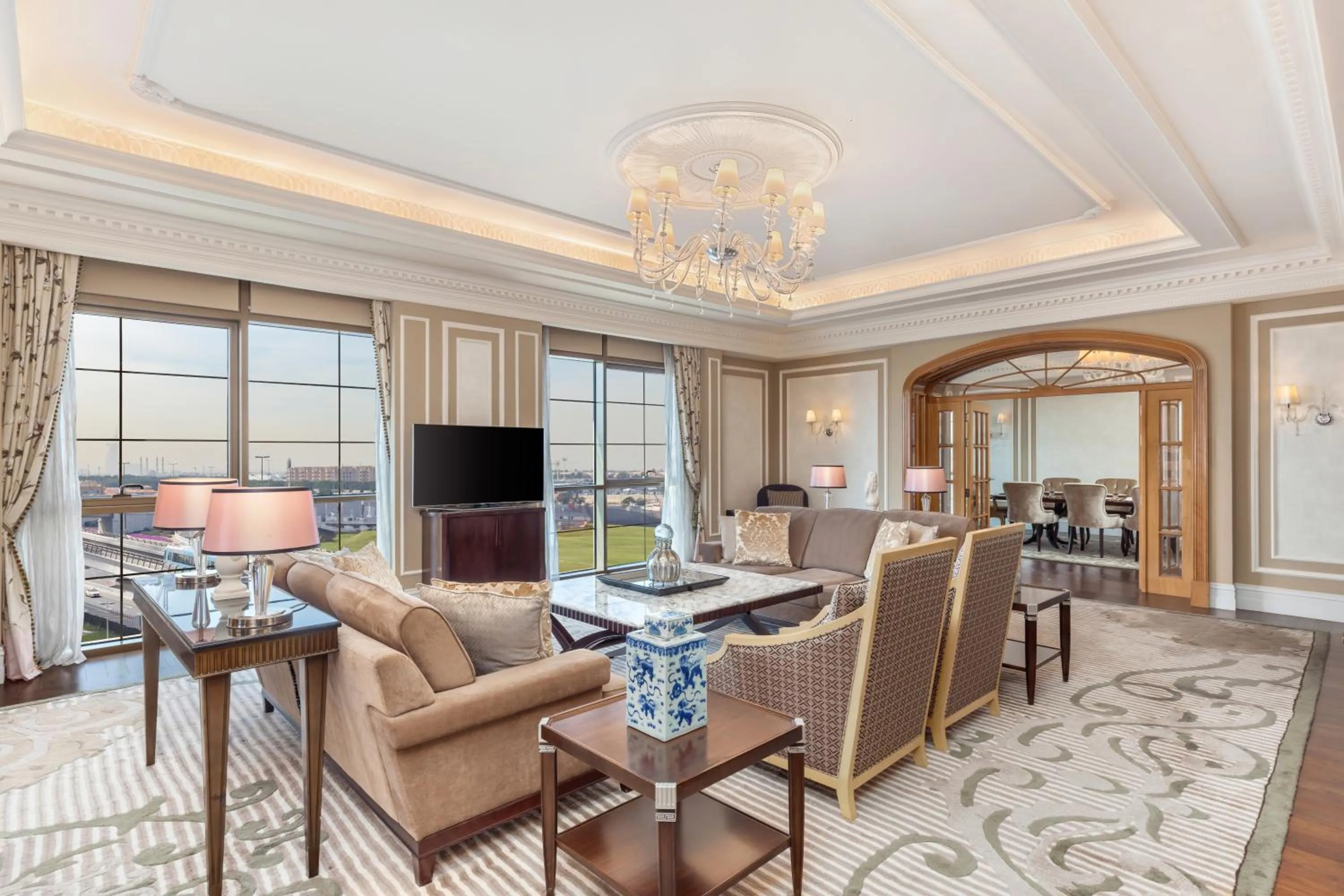 TV and multimedia in Al Habtoor Palace - Preferred Hotels & Resorts