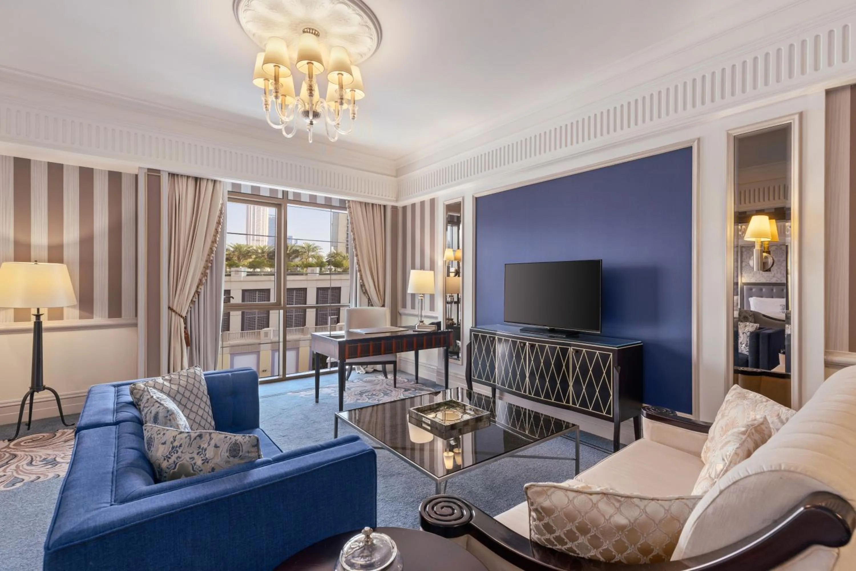 TV and multimedia in Al Habtoor Palace - Preferred Hotels & Resorts