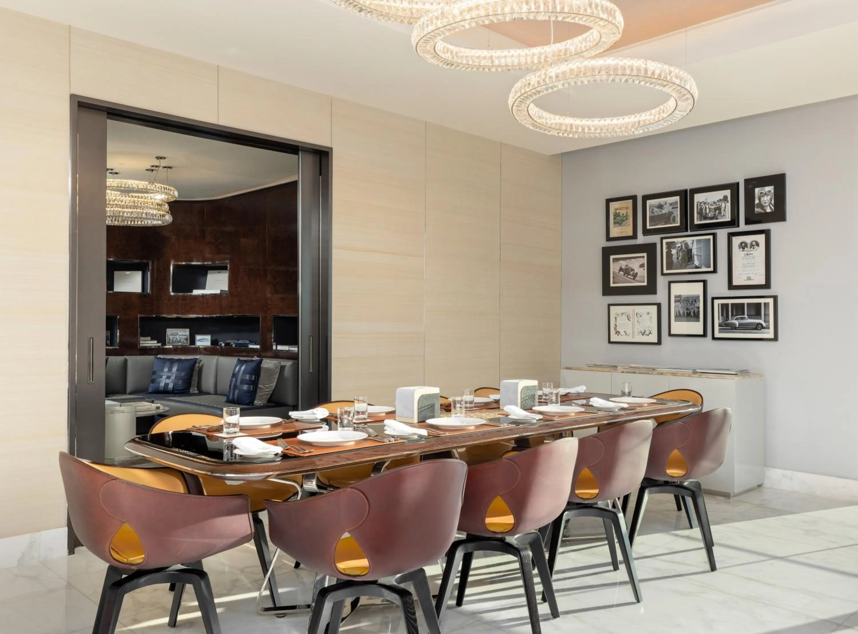 Dining area in Al Habtoor Palace - Preferred Hotels & Resorts