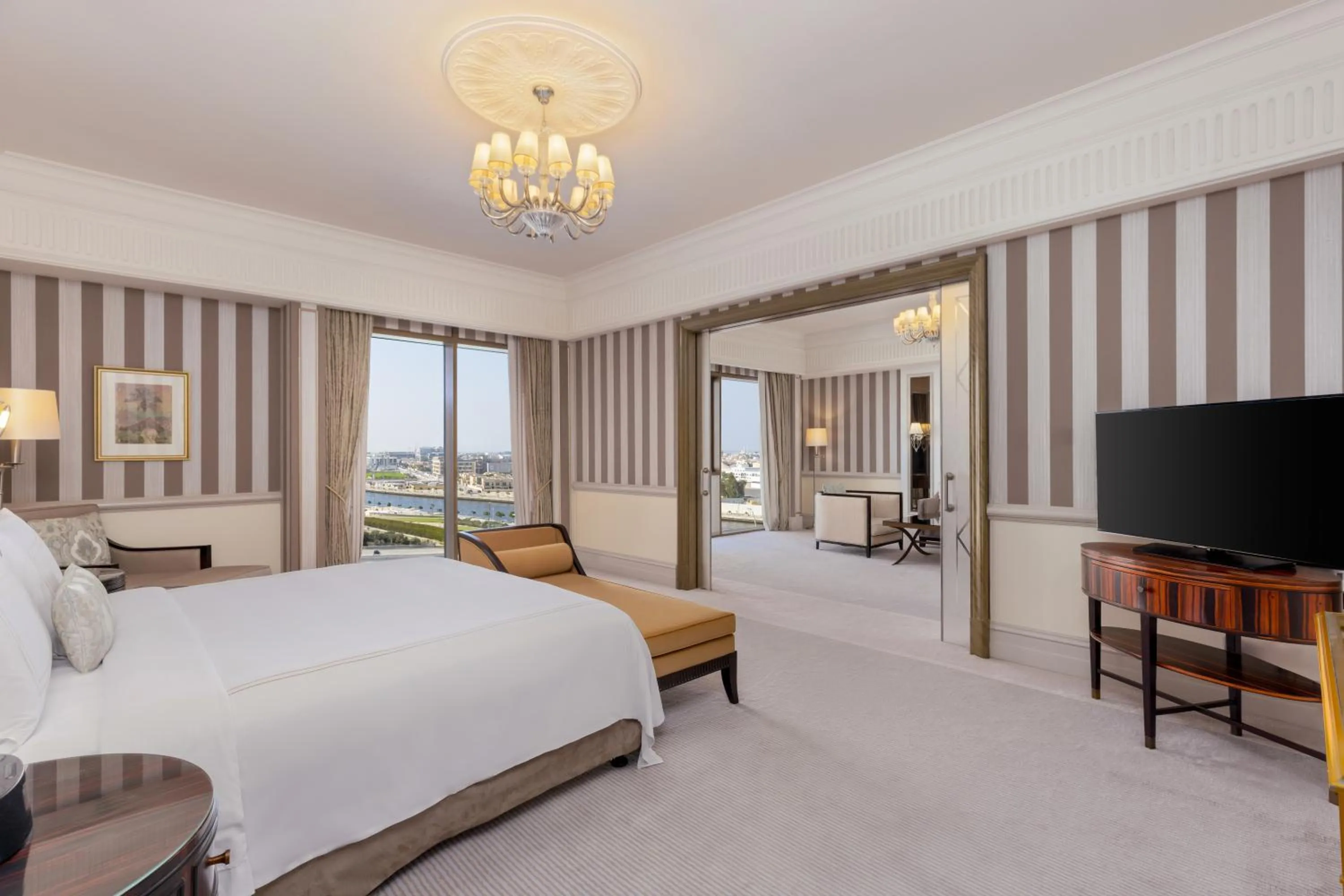 Bed in Al Habtoor Palace - Preferred Hotels & Resorts