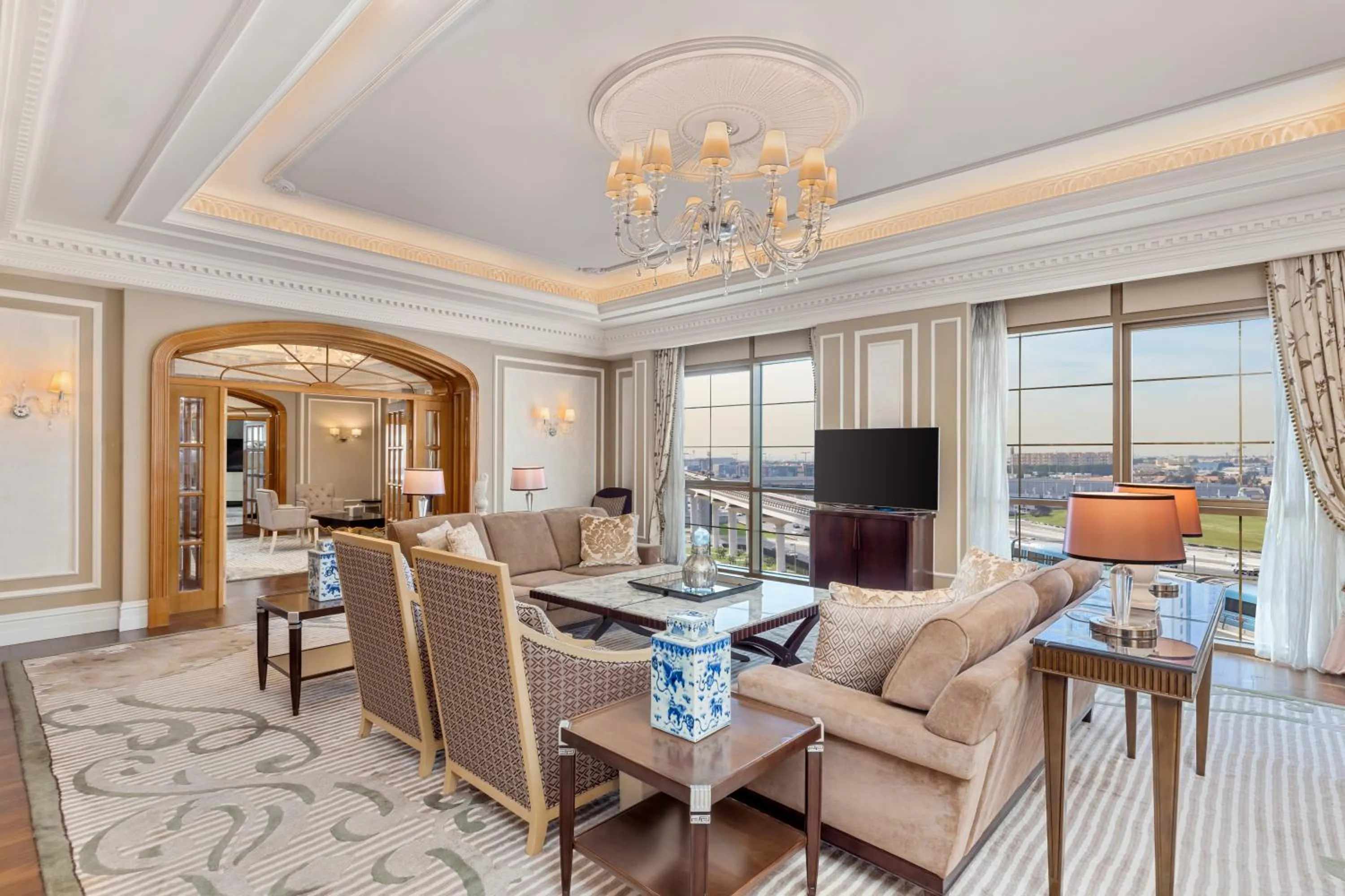 TV and multimedia in Al Habtoor Palace - Preferred Hotels & Resorts