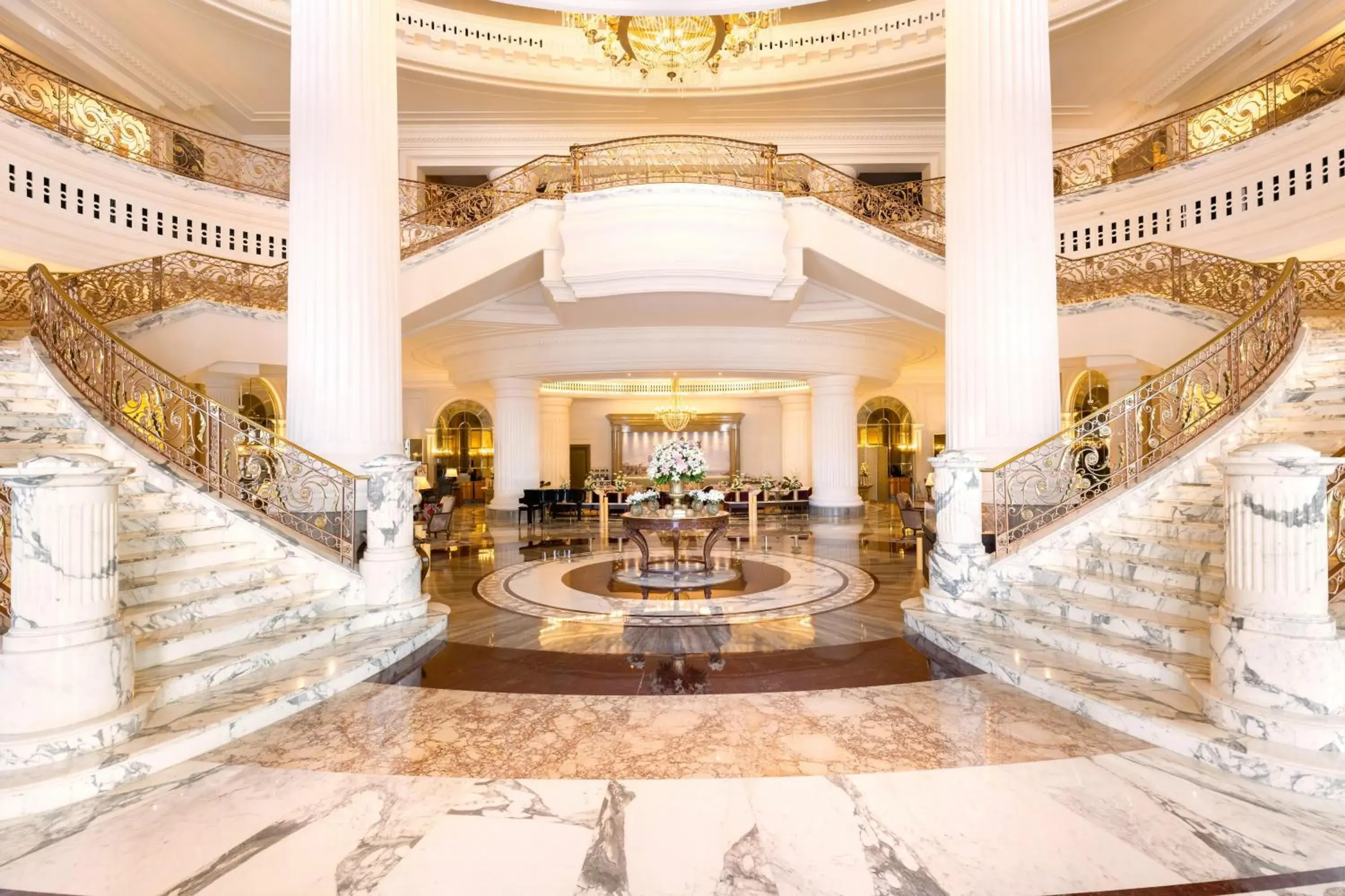 Lobby or reception in Al Habtoor Palace - Preferred Hotels & Resorts Lobby or reception in Al Habtoor Palace - Preferred Hotels & Resorts