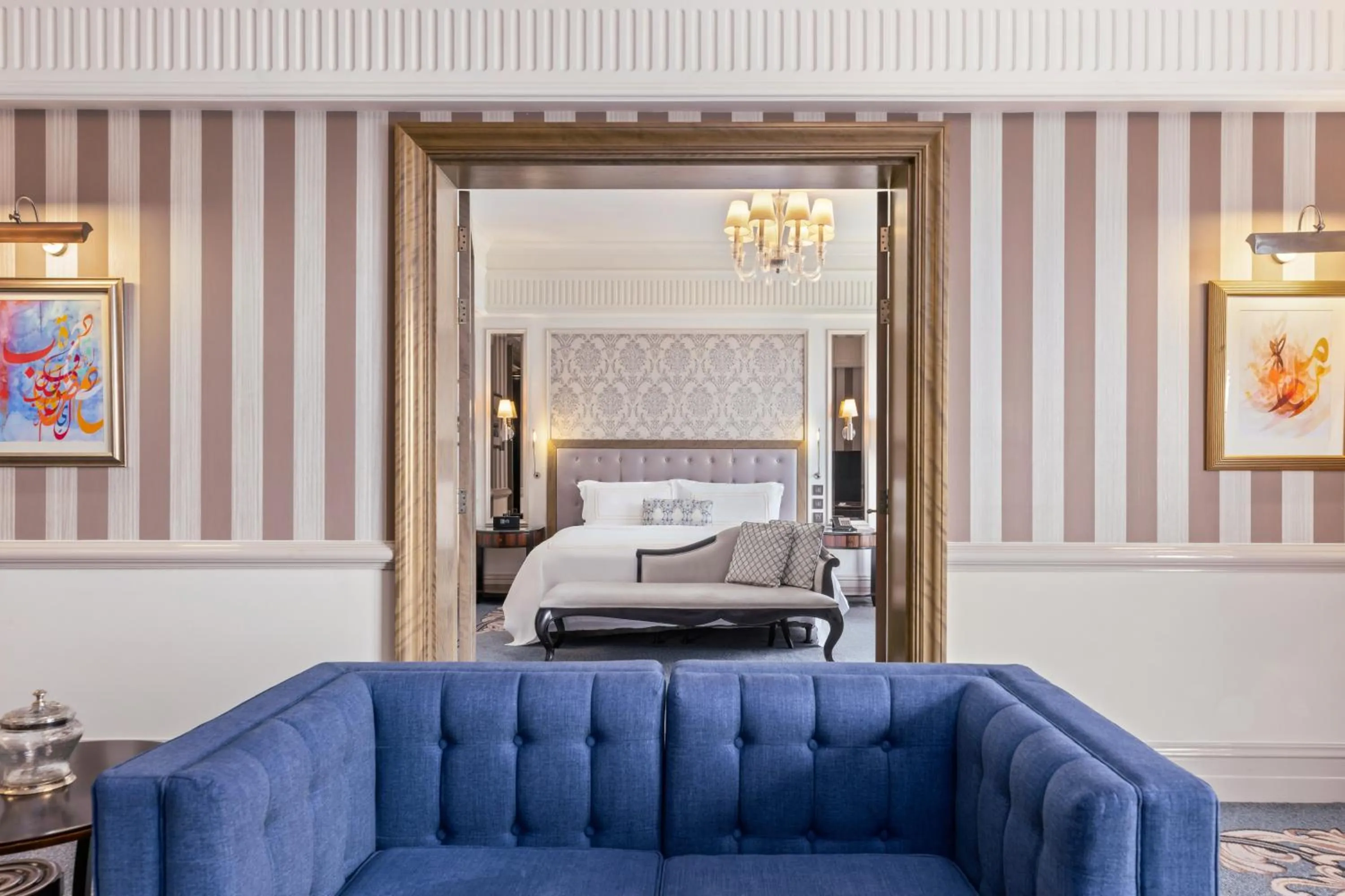 Bed in Al Habtoor Palace - Preferred Hotels & Resorts